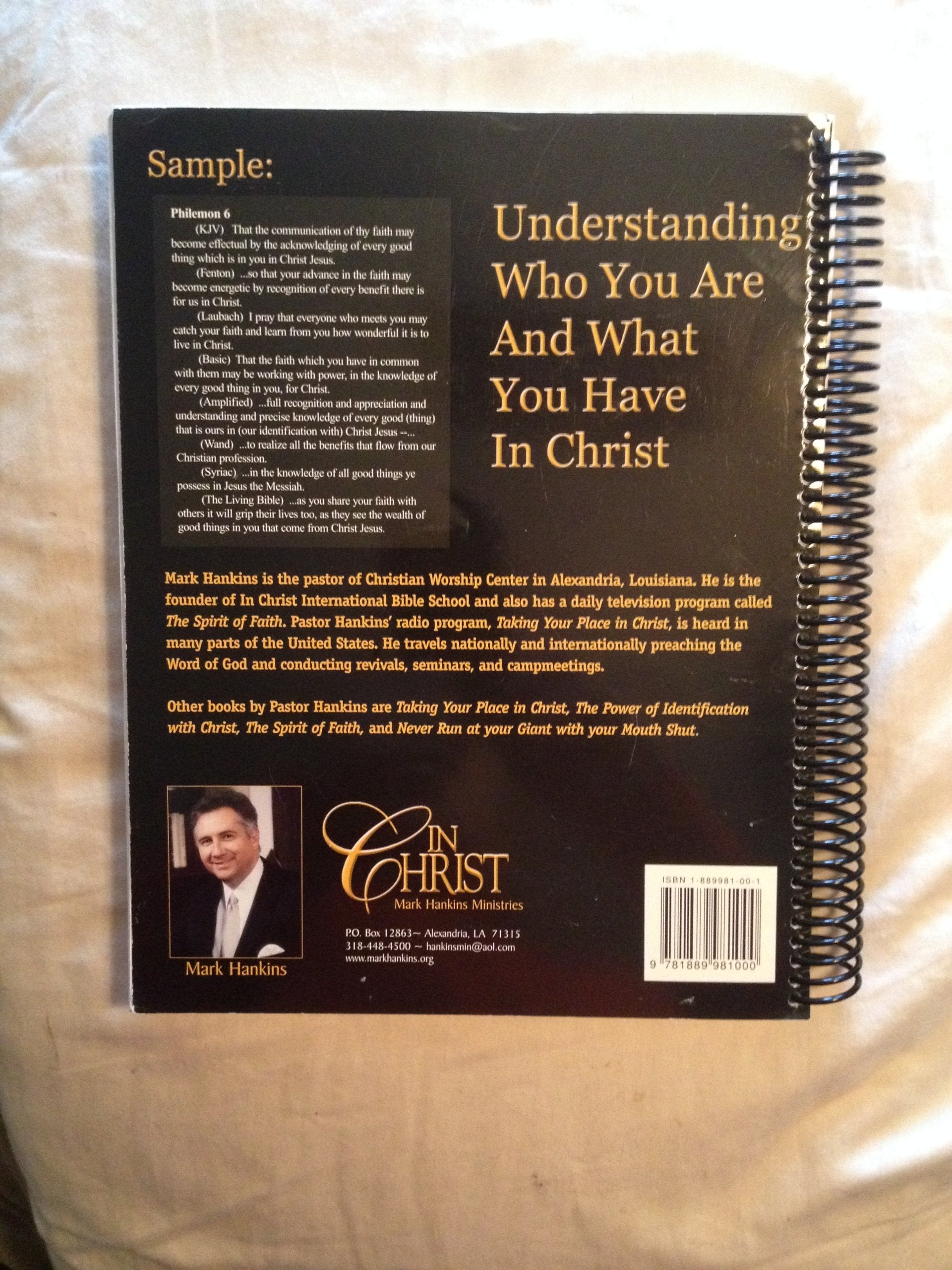 Spirit-filled scripture study guide: A comprehensive study of scripture in 100 different translations (In Christ)