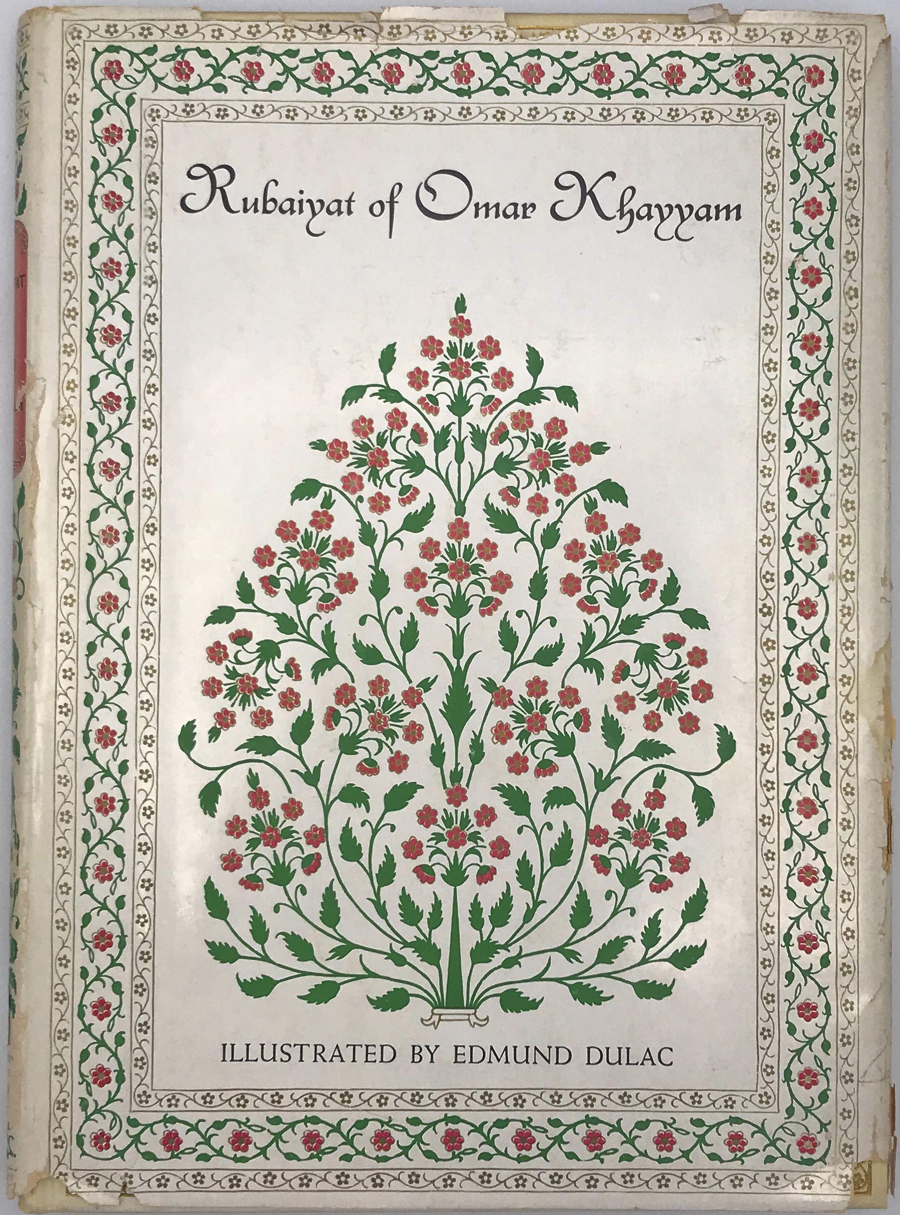 RUBAIYAT OF OMAR KHAYYAM 1952 ILLUSTRATED By DULAC [Hardcover]; DULAC used book depot