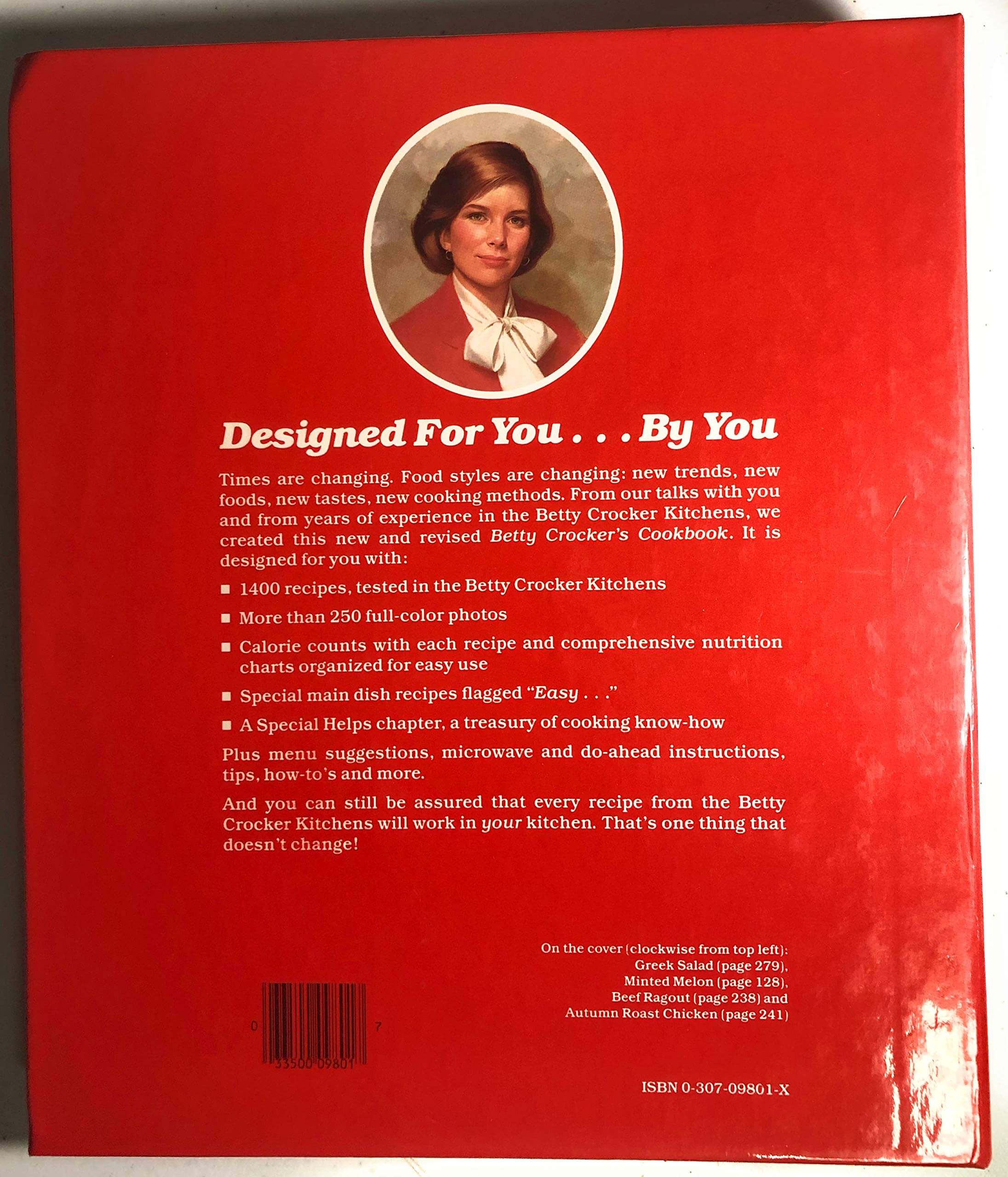 Betty Crocker's Cookbook (5-Ring Binder) used book depot