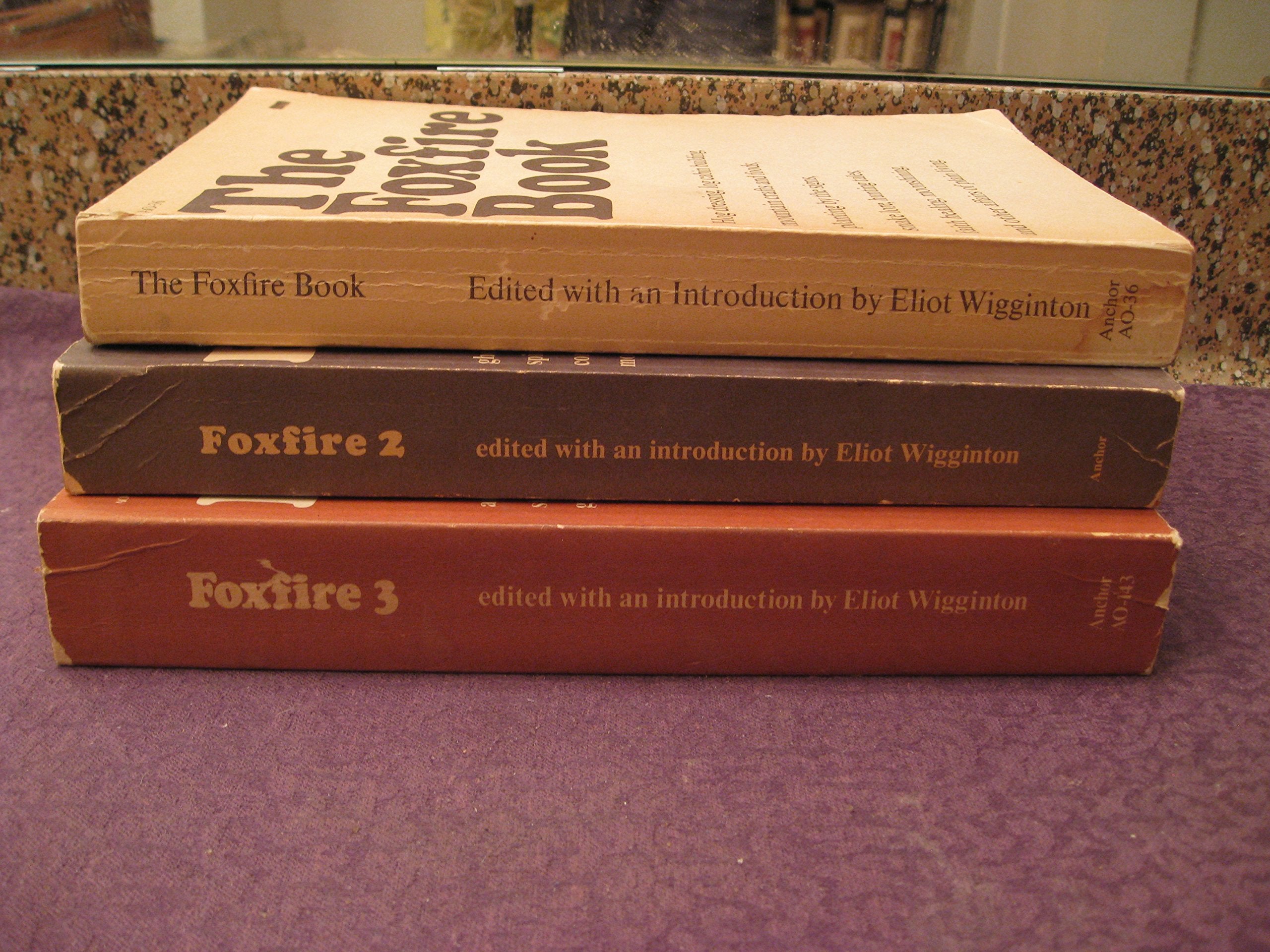 The Foxfire Book Vol 1,2,3 - Three Vol boxed set used book depot