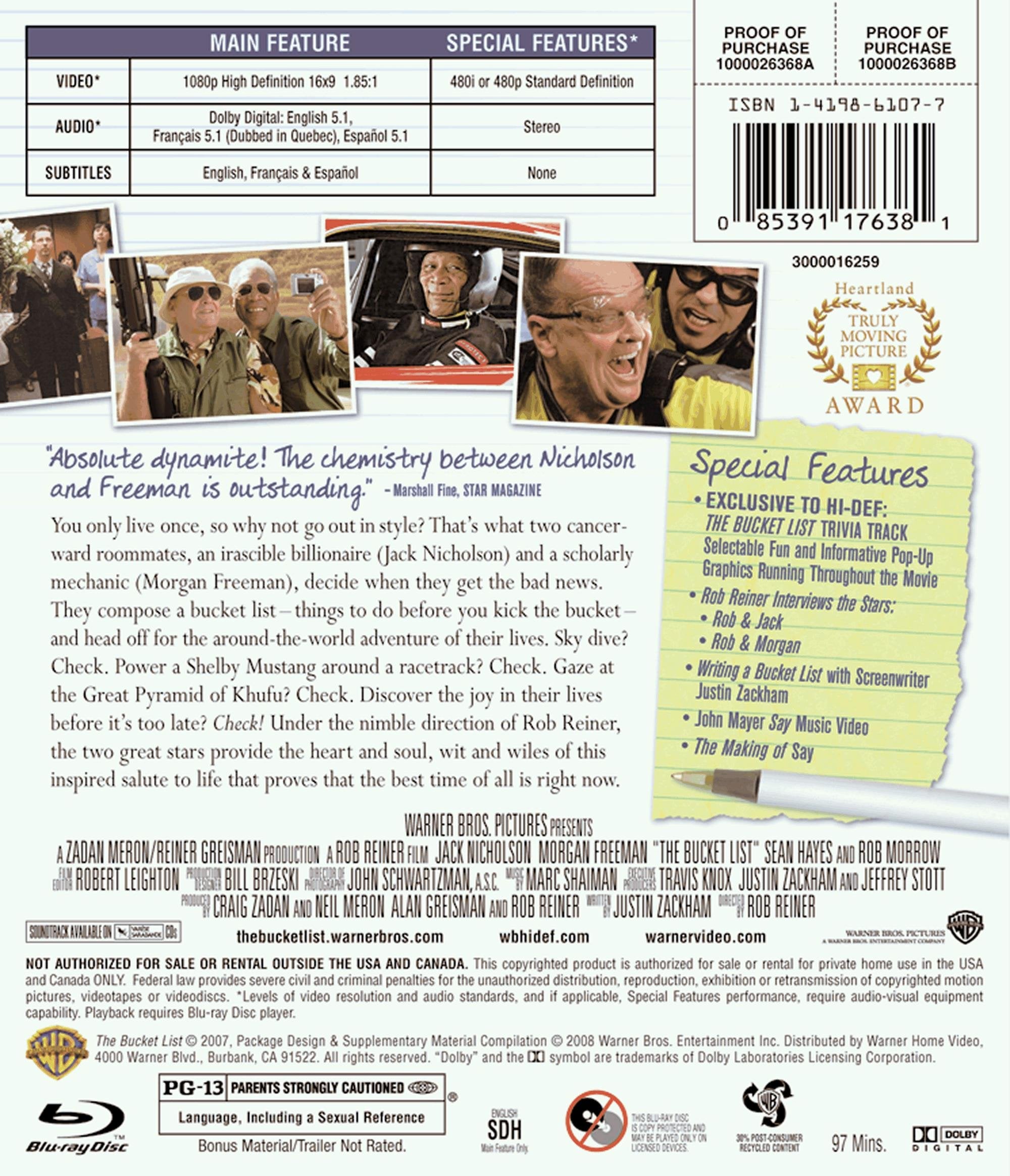 The Bucket List [Blu-ray]