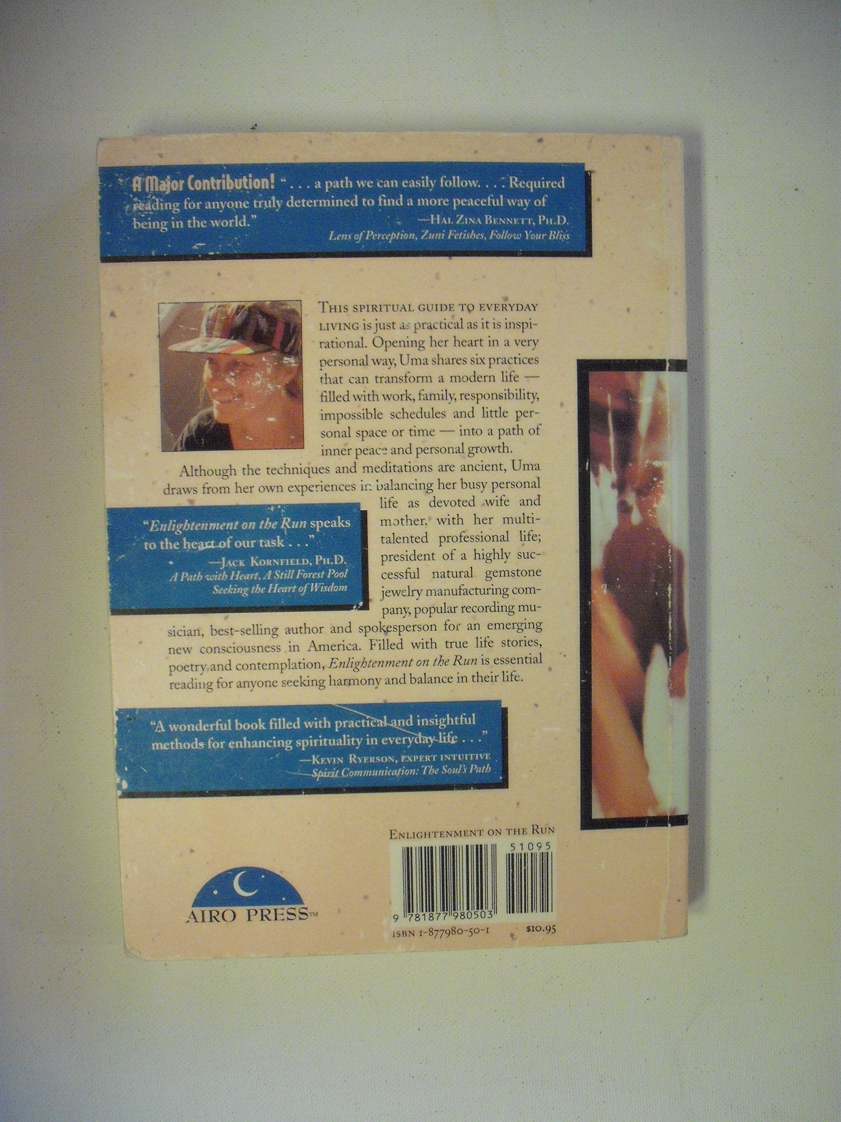 Enlightenment on the Run: Everyday Life As a Spiritual Path used book depot