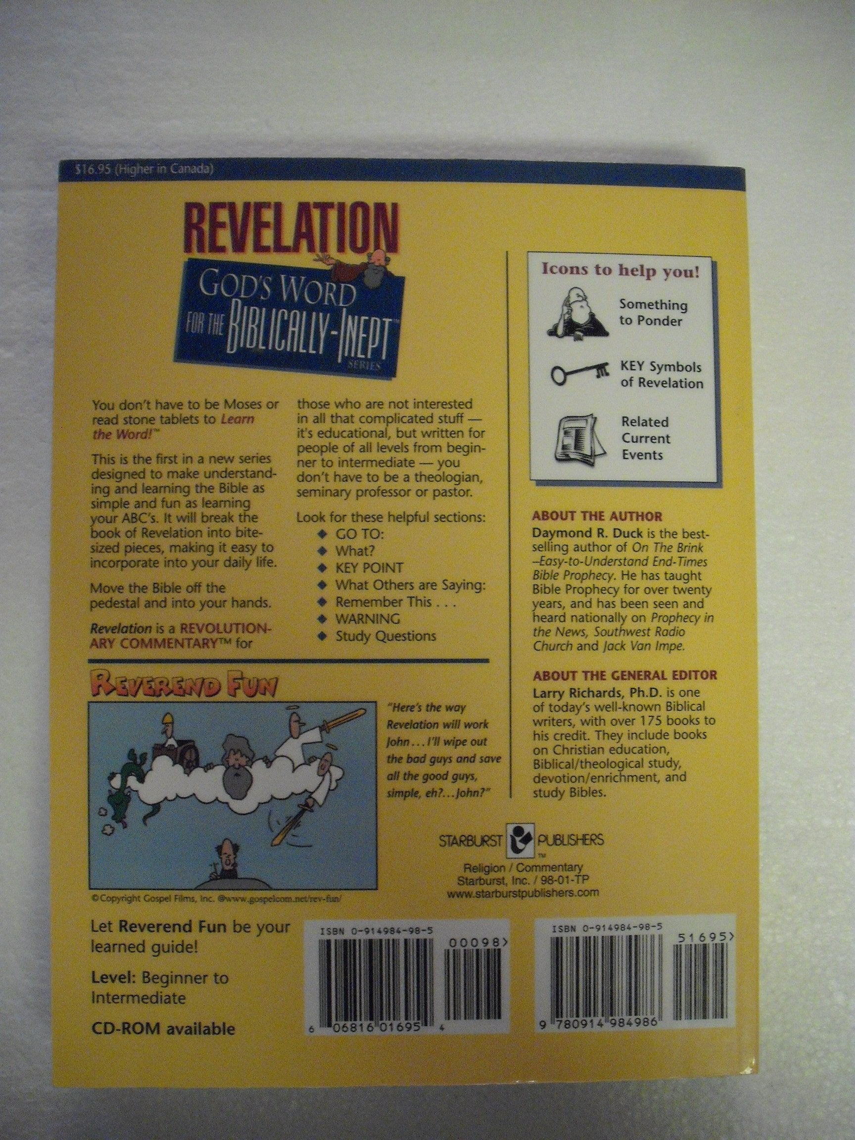 Revelation: God's Word for the Biblically Inept used book depot
