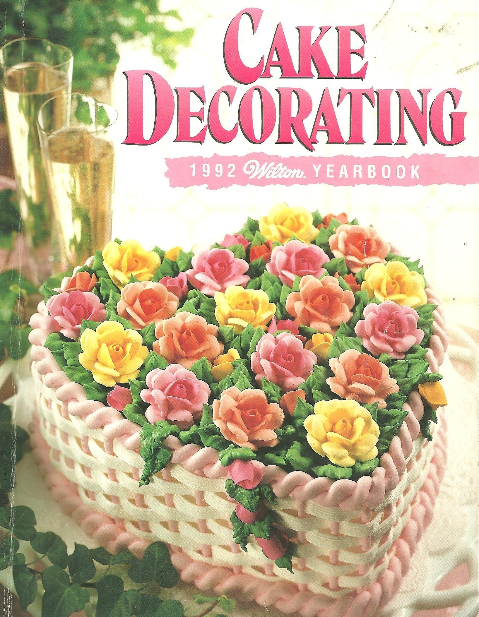 Wilton Cake Decorating Yearbook 1992 used book depot