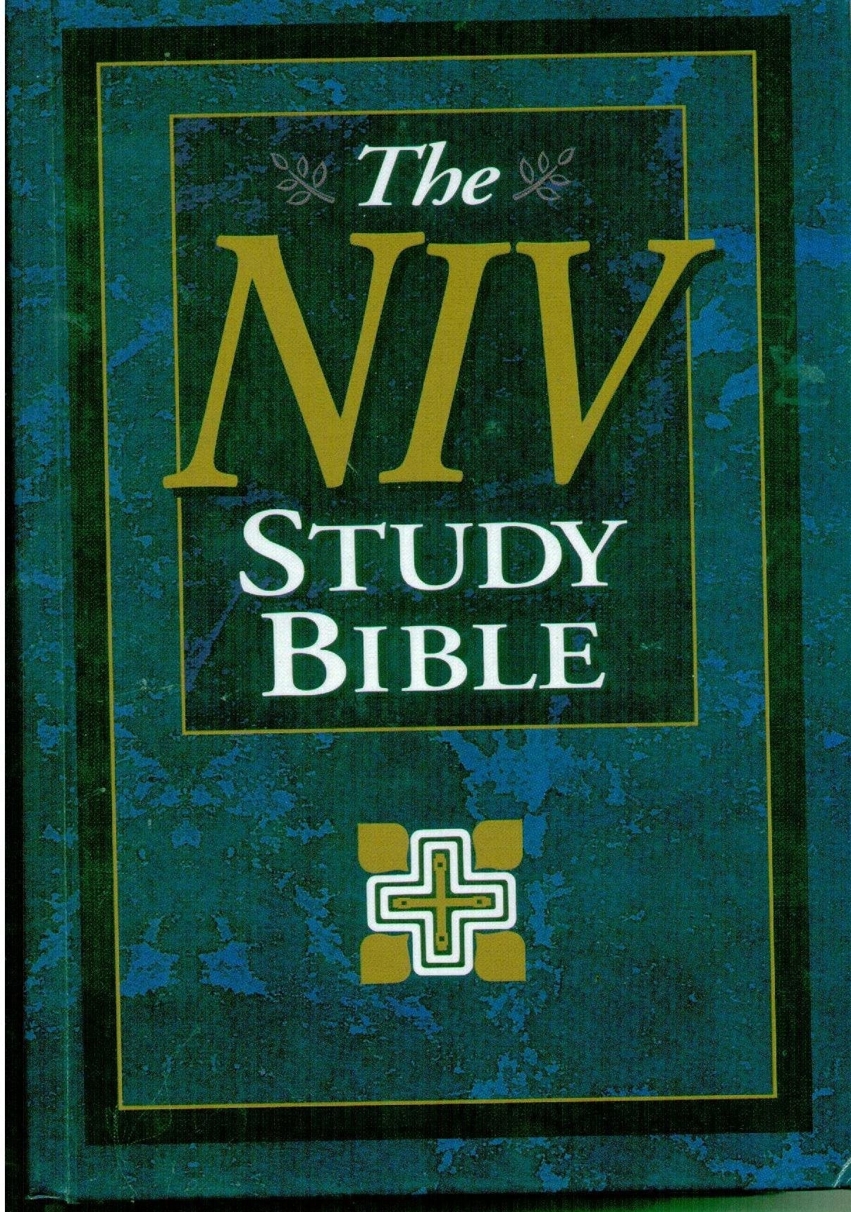 NIV Study Bible, Personal Size used book depot