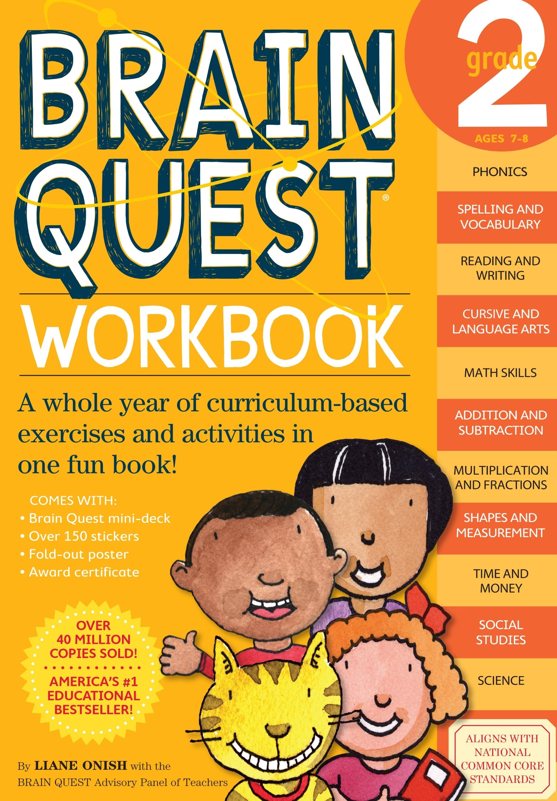 Brain Quest Workbook, Grade 2 used book depot