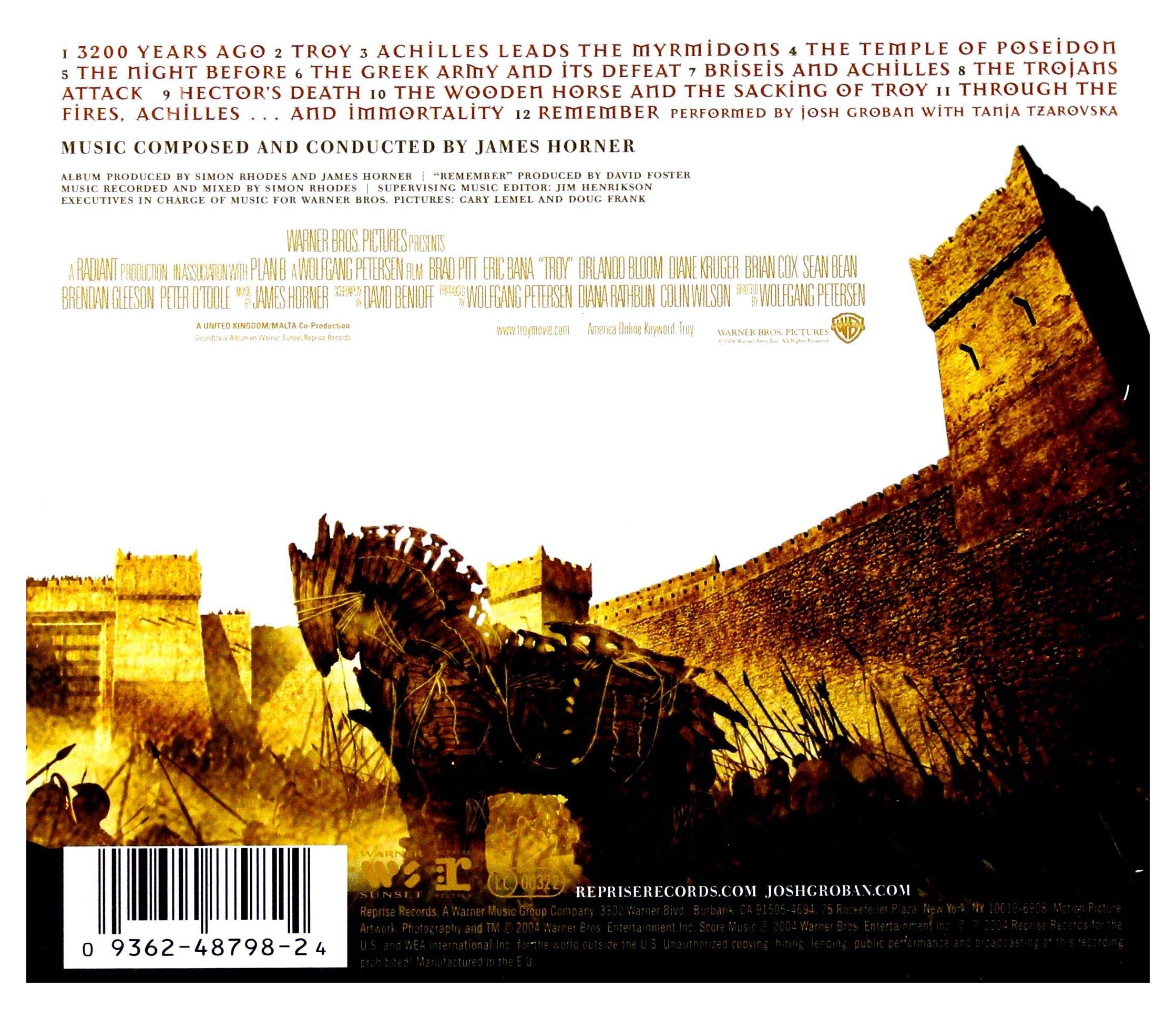Troy: Music From The Motion Picture (Score) used book depot