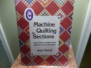 Machine Quilting in Sections used book depot
