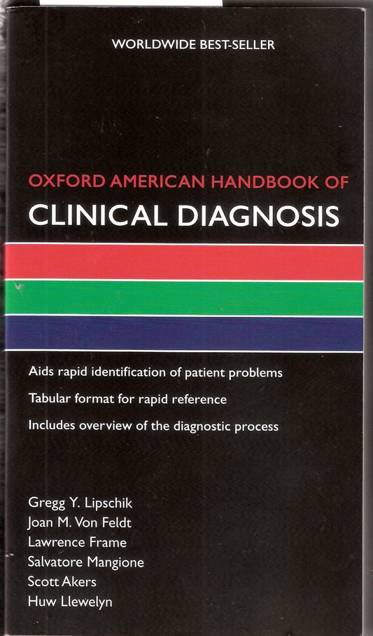 Oxford American Handbook of Clinical Diagnosis Oxford American Handbooks in Medicine [Paperback] NA