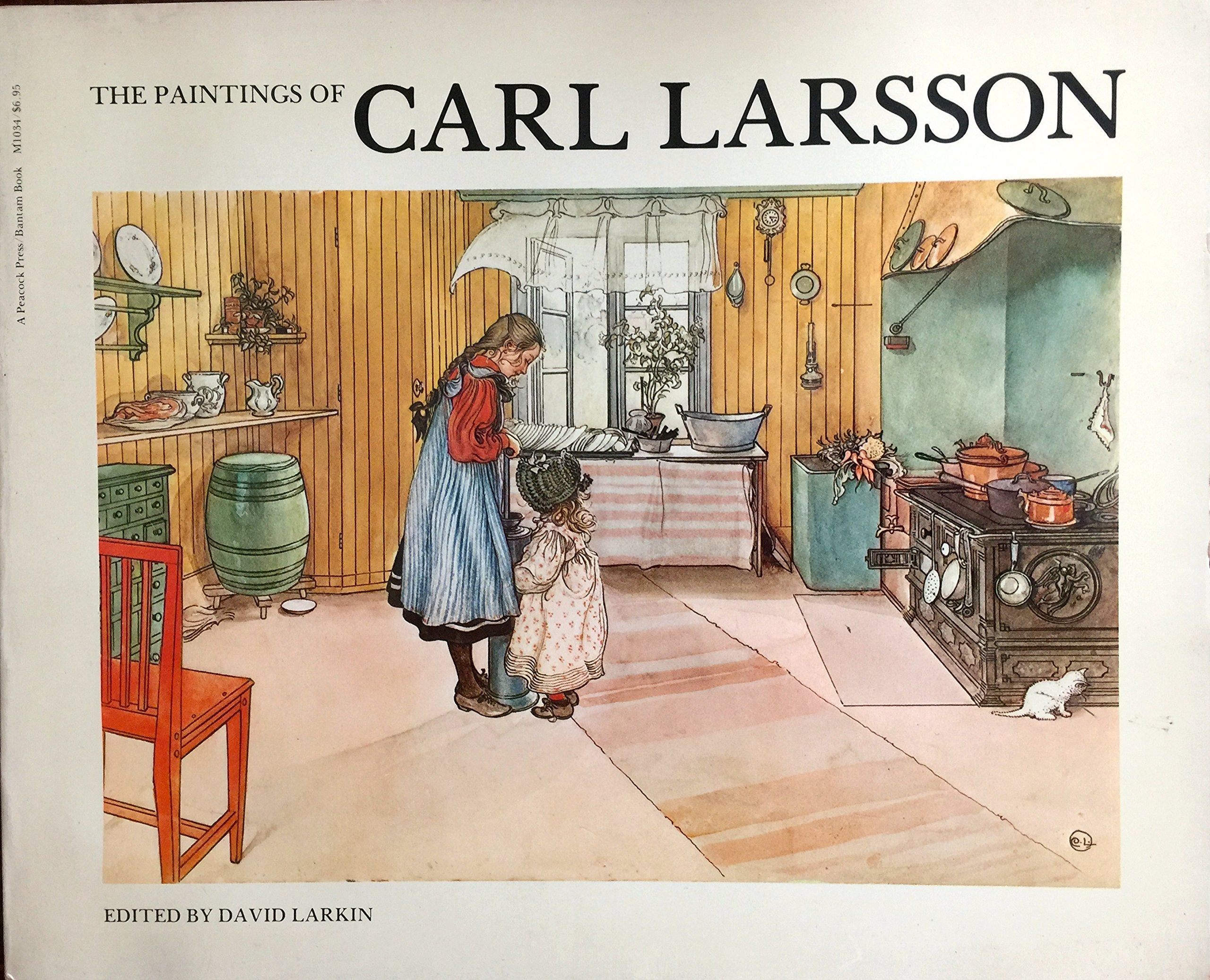 Paintings of Carl Larsson, The used book depot