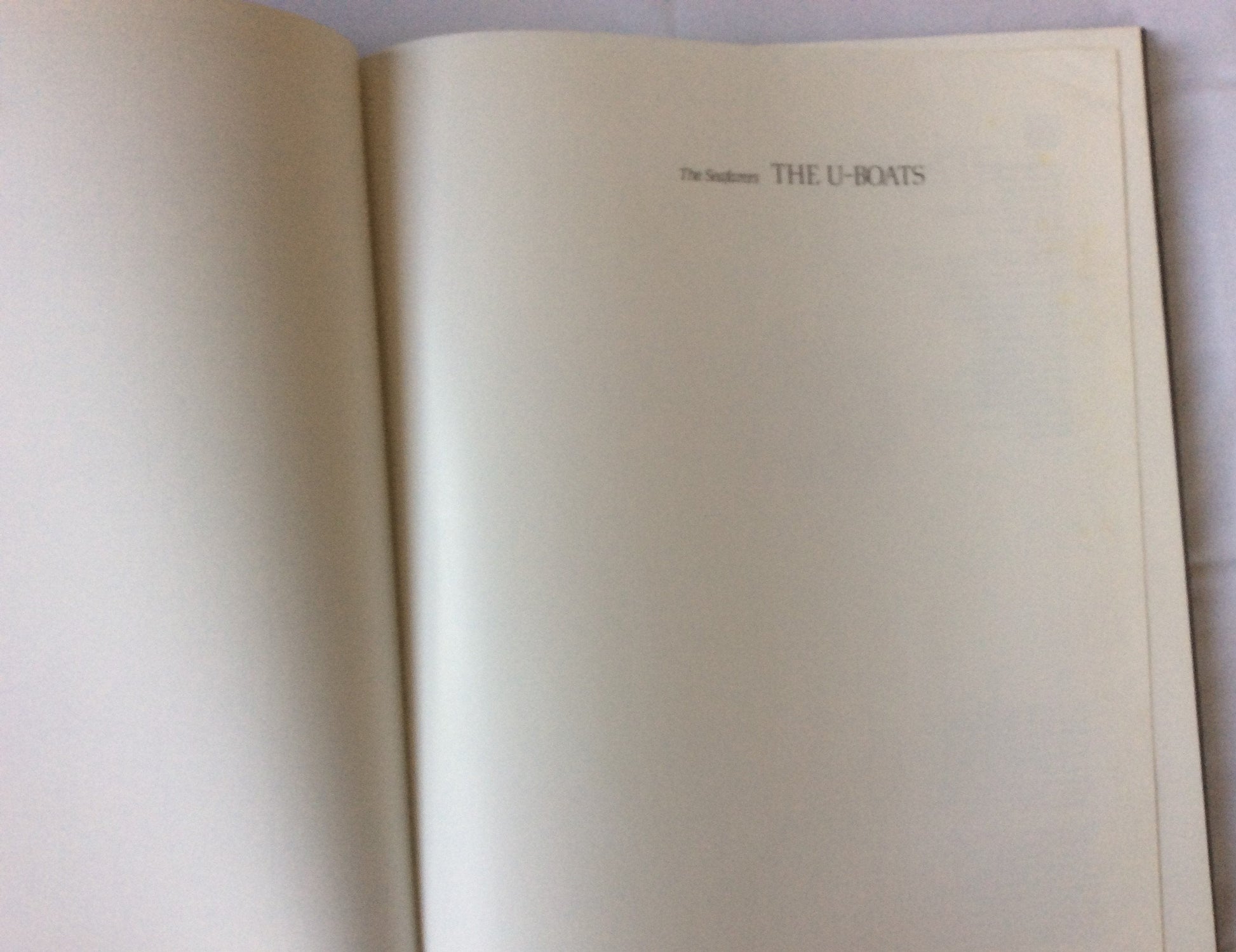 The U-boats (Seafarers) used book depot