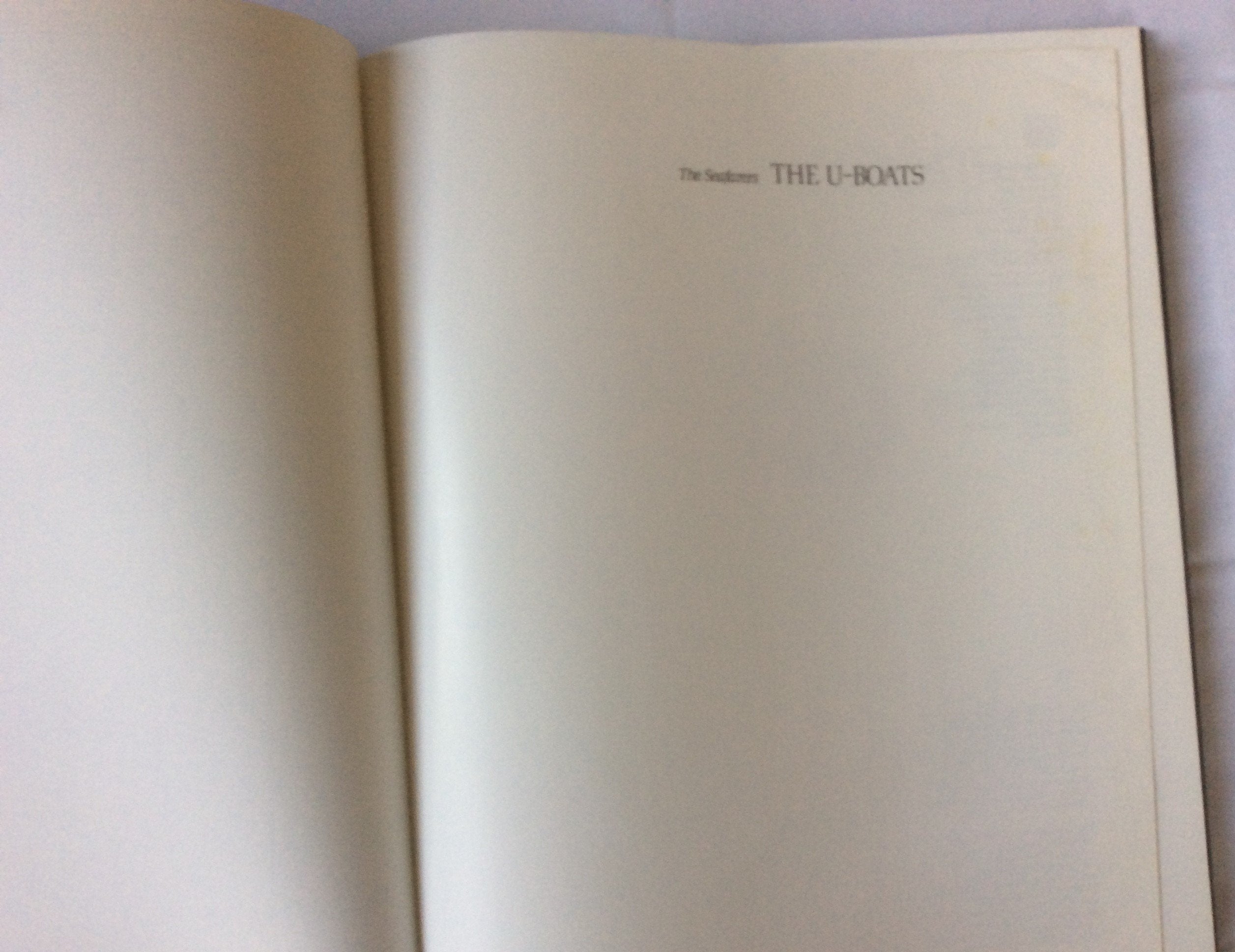 The U-boats (Seafarers) used book depot