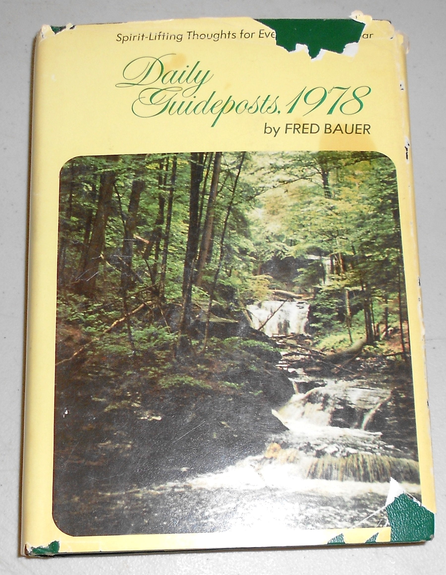 Daily guideposts, 1978 used book depot