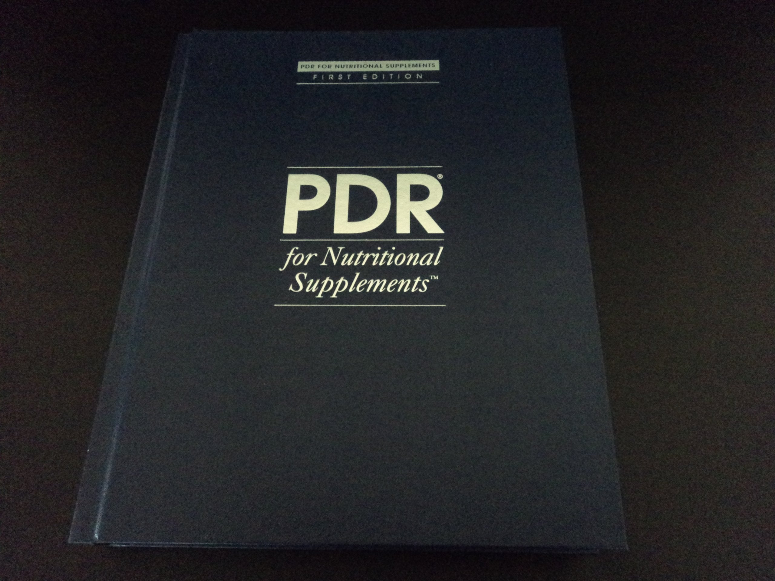 PDR for Nutritional Supplements used book depot