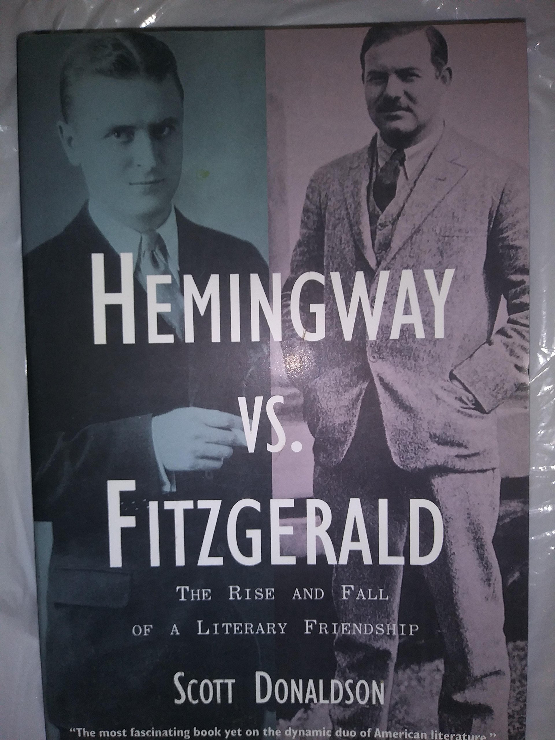 Hemingway vs. Fitzgerald used book depot