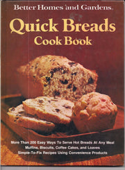 Better Homes and Gardens Quick Breads Cook Book used book depot