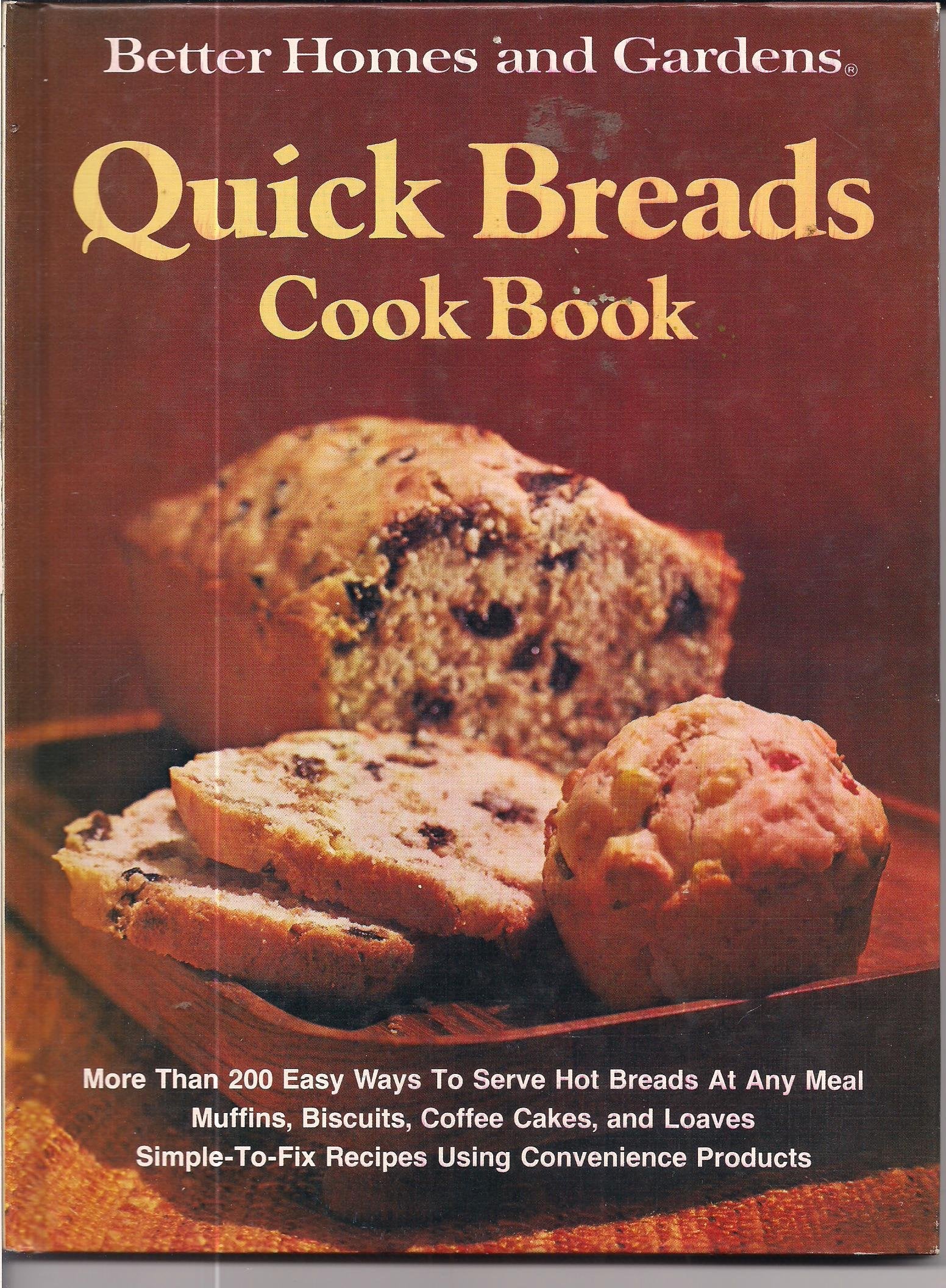 Better Homes and Gardens Quick Breads Cook Book used book depot
