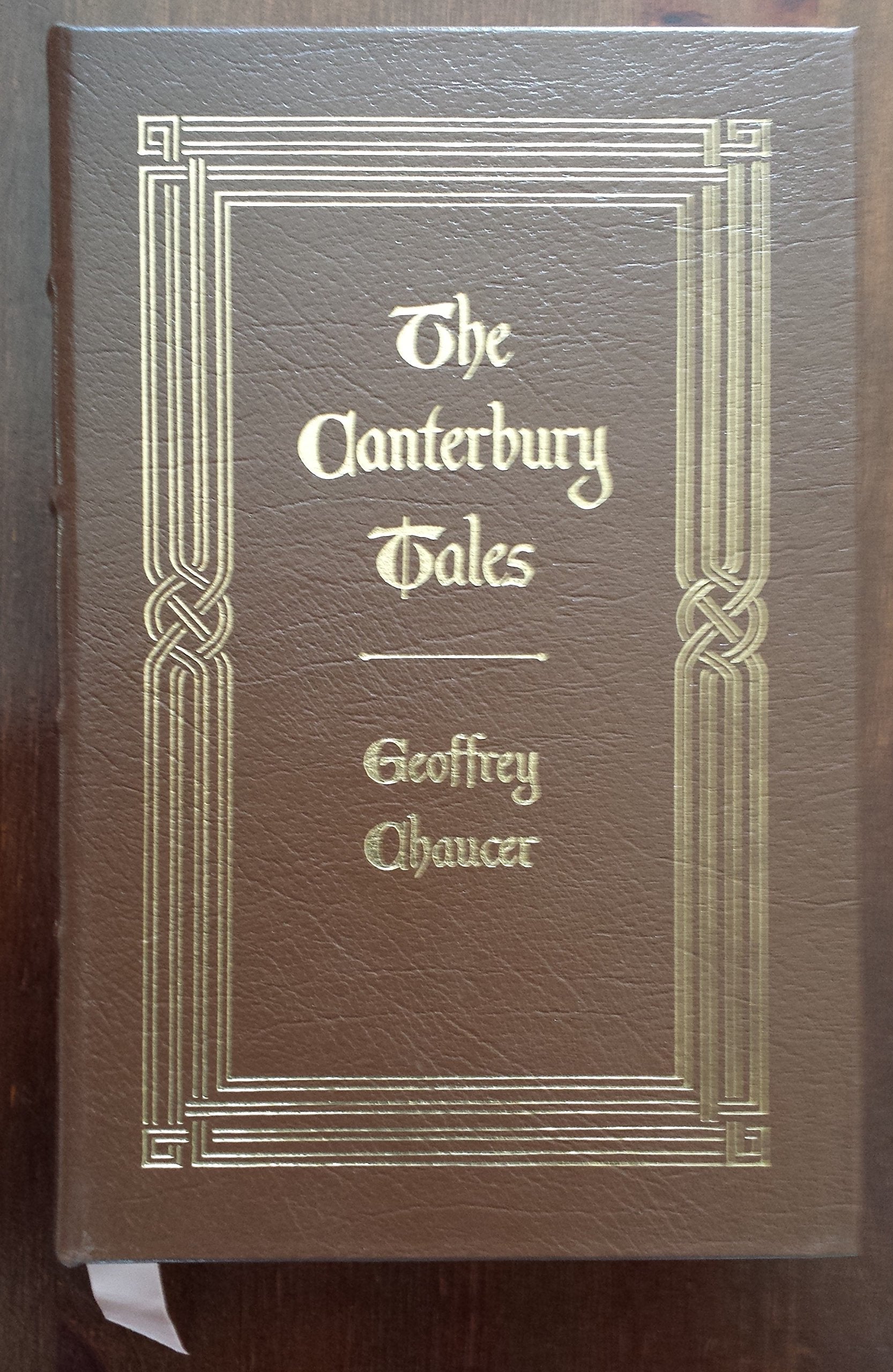 The Canterbury Tales, Limited Edition (The 100 Greatest Books Ever Written) used book depot