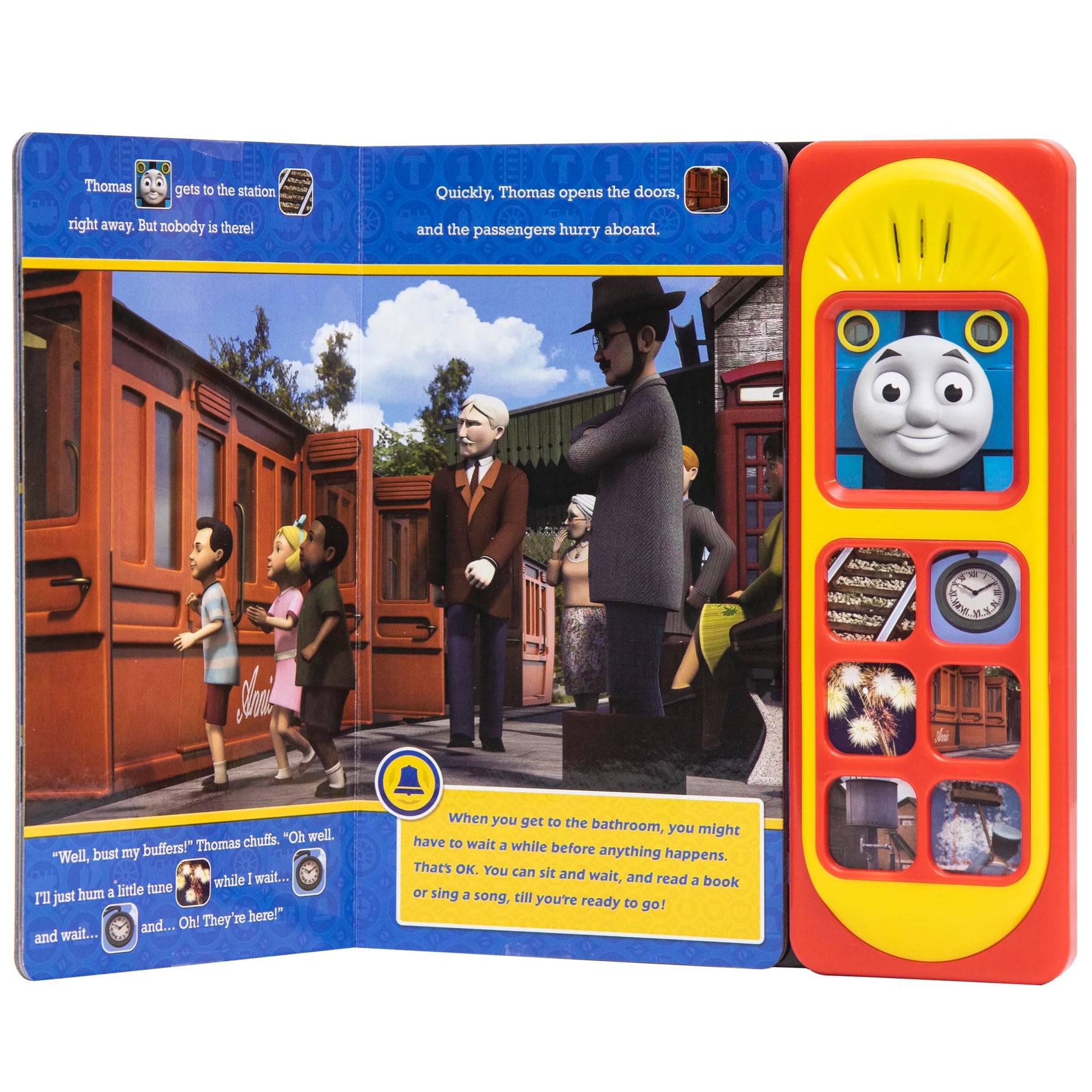 Thomas & Friends - Potty Time with Thomas - PI Kids (Play-A-Sound) used book depot