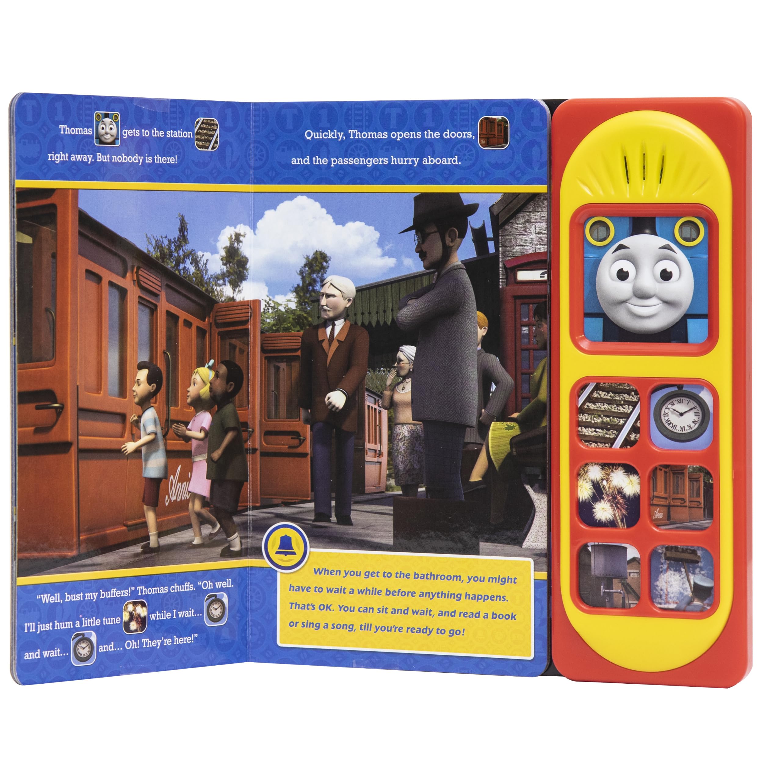 Thomas & Friends - Potty Time with Thomas - PI Kids (Play-A-Sound) used book depot