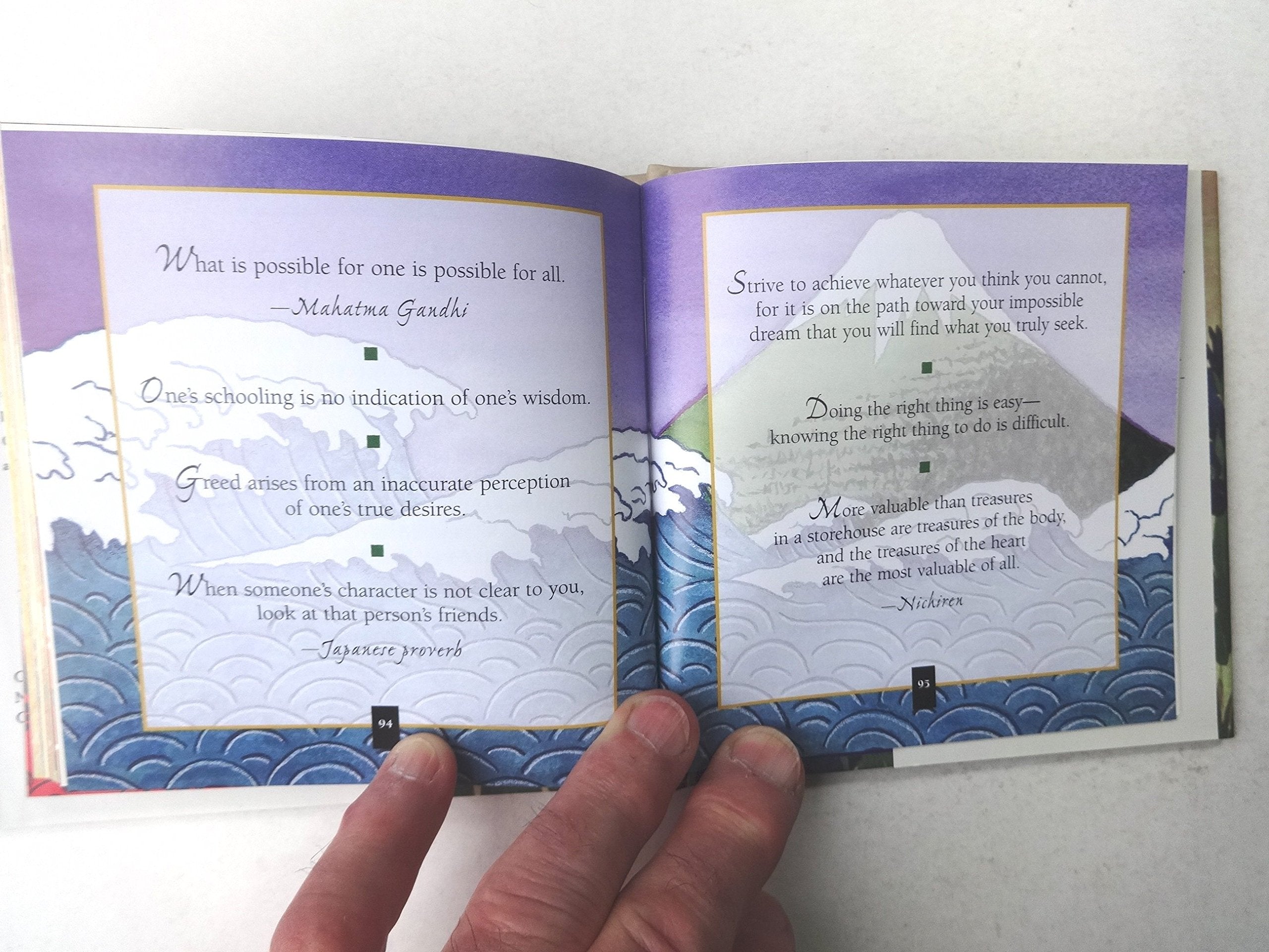 Open Your Mind, Open Your Life: A Book of Eastern Wisdom (Large Second Volume)