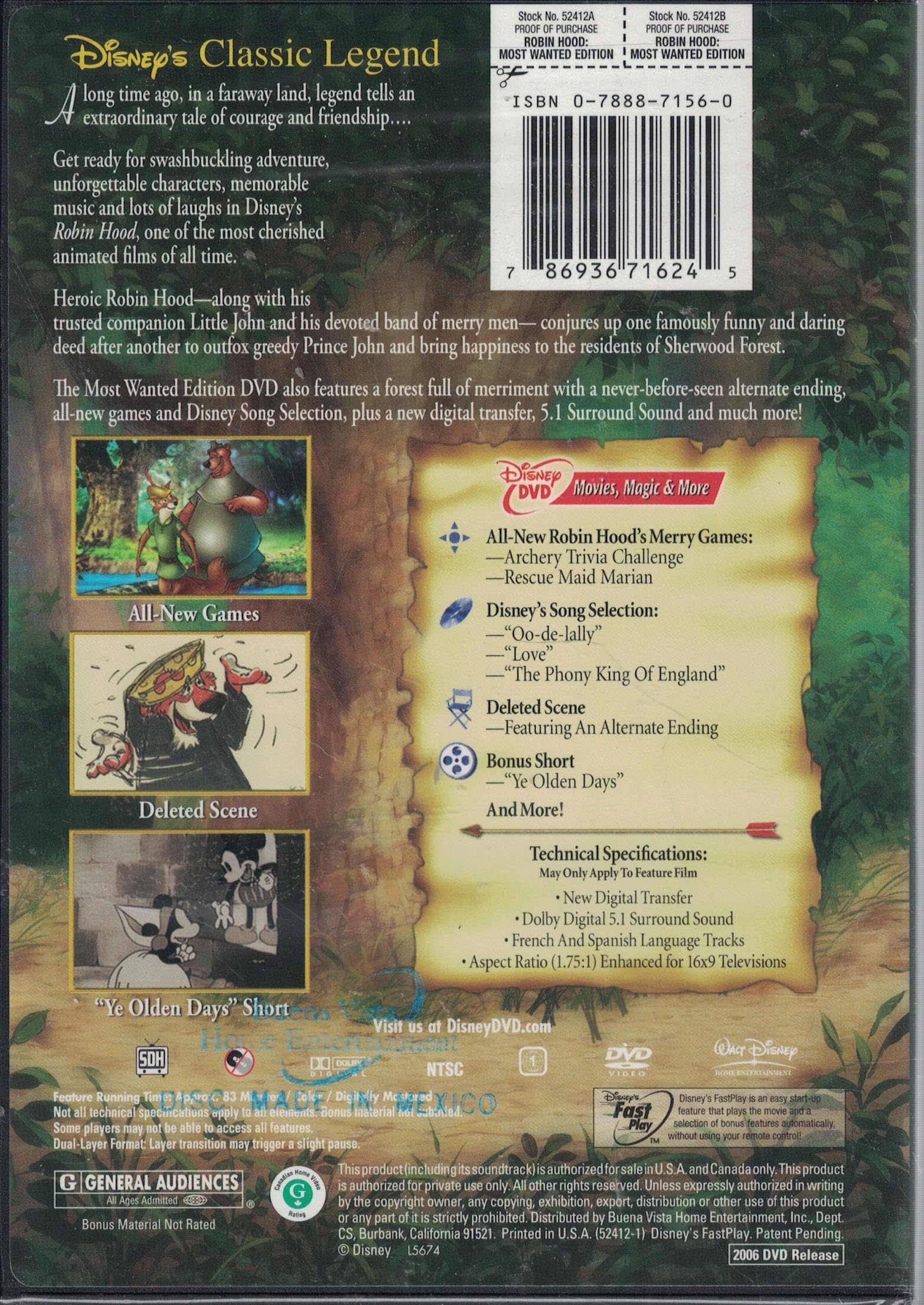 Robin Hood (Most Wanted Edition) used book depot