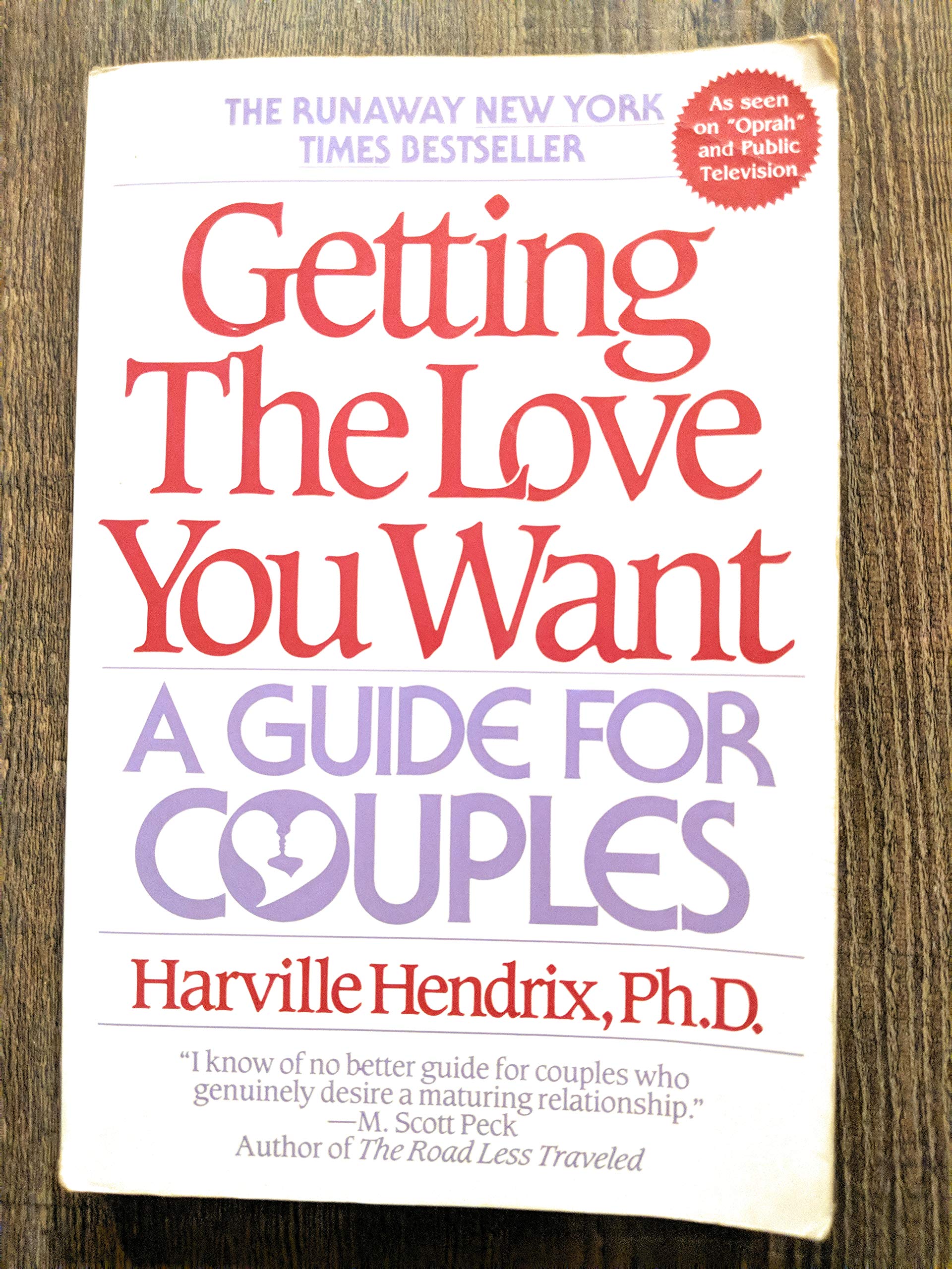 Getting the Love You Want: A Guide for Couples used book depot