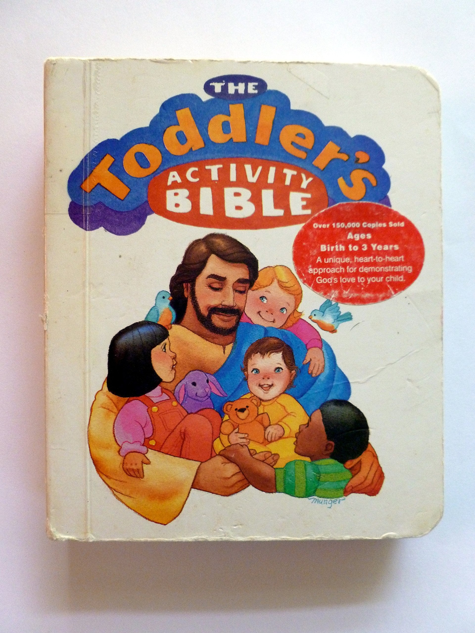 The Toddler's Activity Bible/Contemporary English Version used book depot