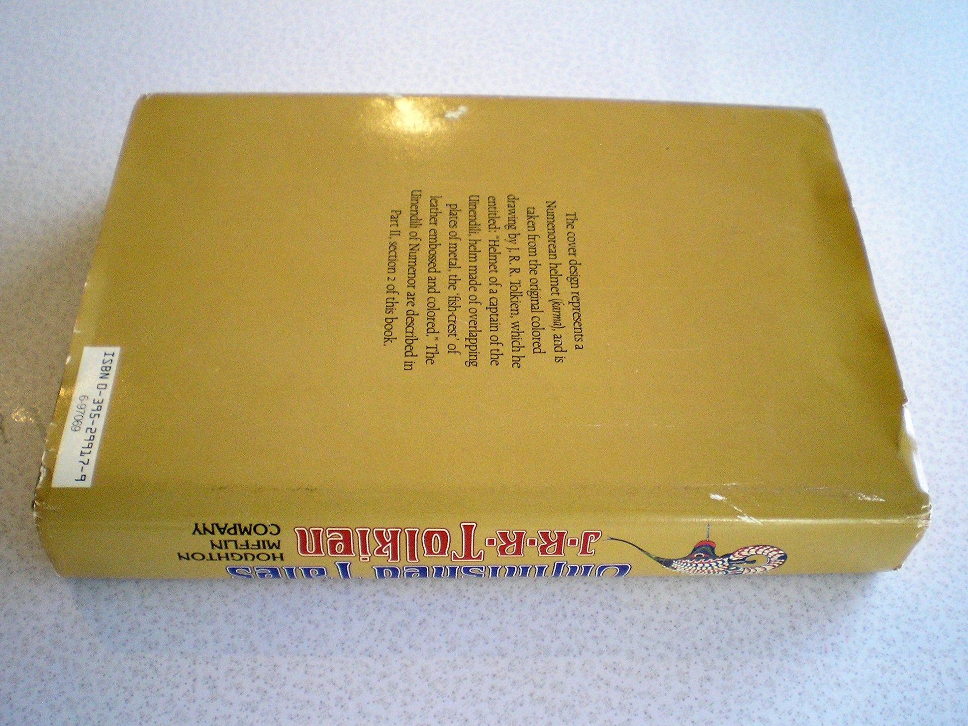 Unfinished Tales of Numenor and Middle-earth used book depot
