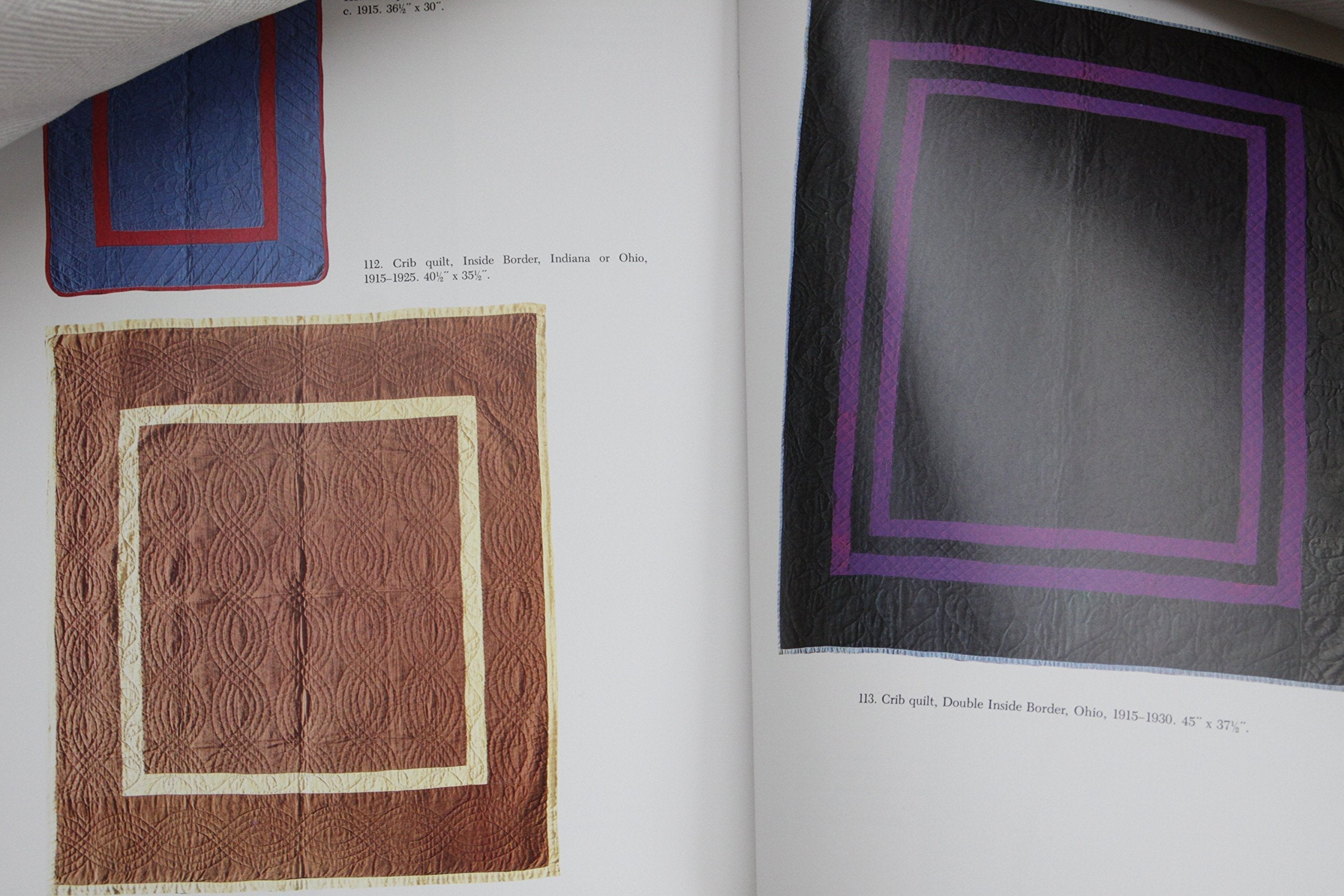 Quilts From the Indiana Amish: A Regional Collection used book depot