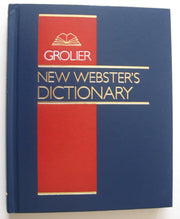 Grolier New Webster's Dictionary -- 1992 -- 2 Volume Set used book depot