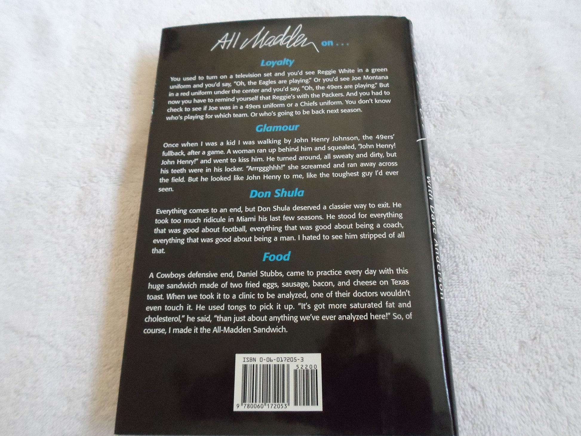 All Madden: Hey, I'm Talking Pro Football! used book depot