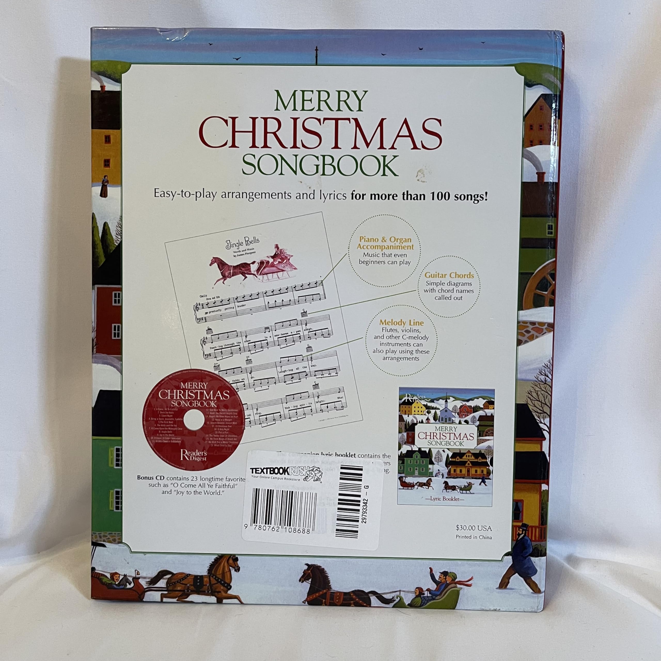 Merry Christmas Songbook used book depot