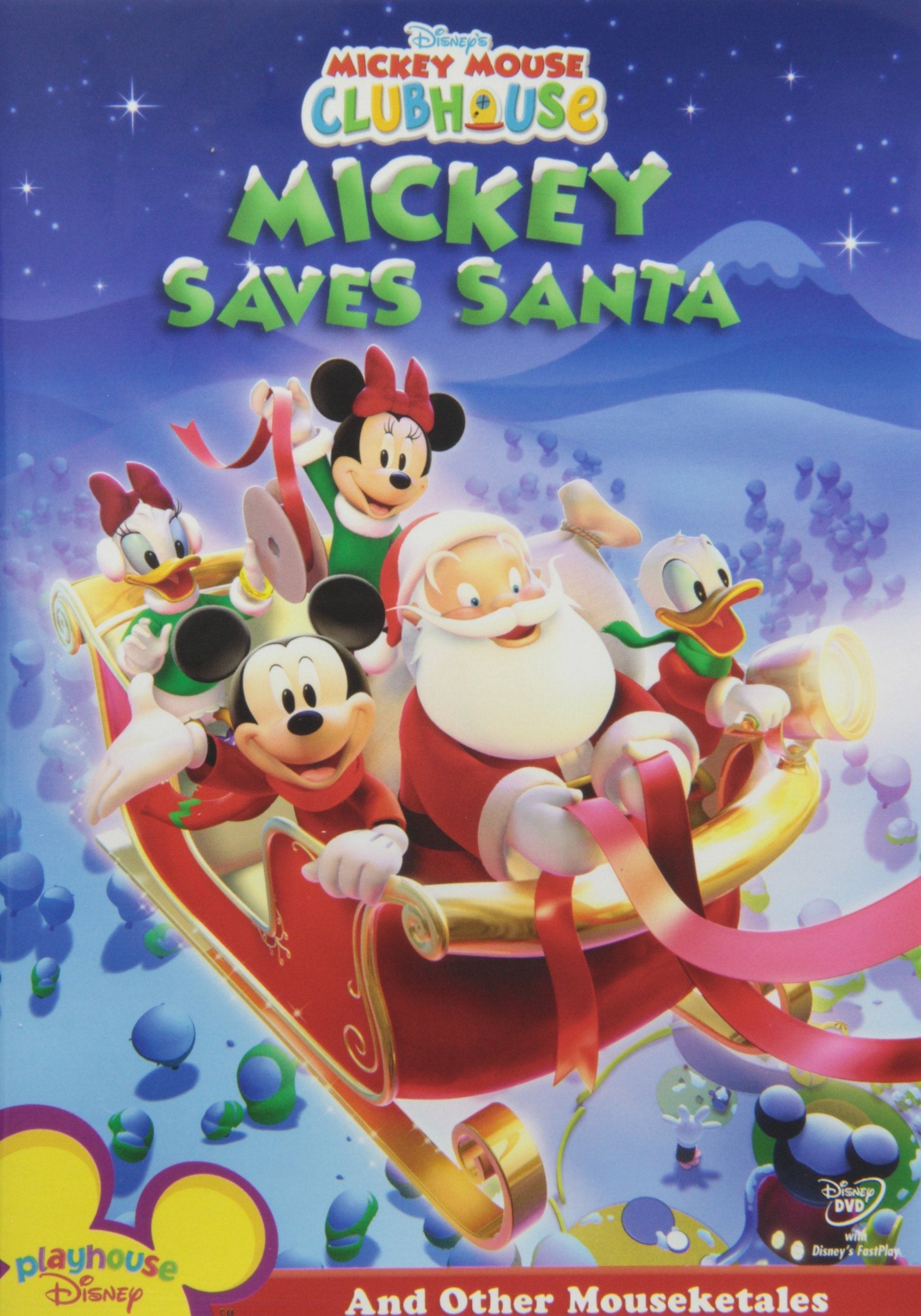 Mickey Mouse Clubhouse - Mickey Saves Santa used book depot