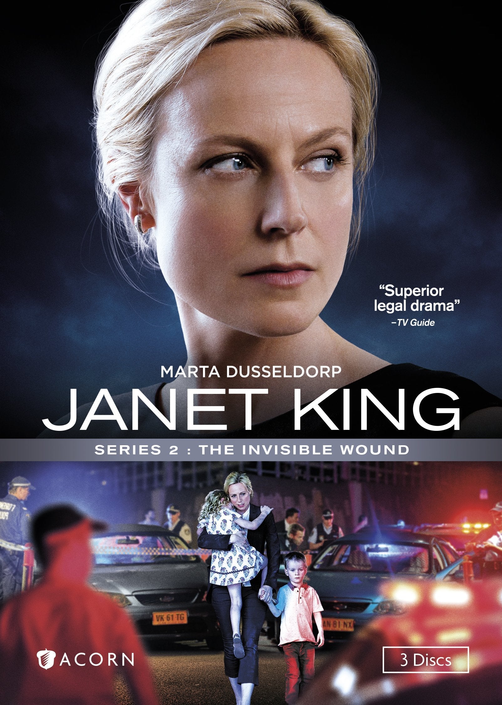 JANET KING: SERIES 2 - THE INVISIBLE WOUND DVD used book depot