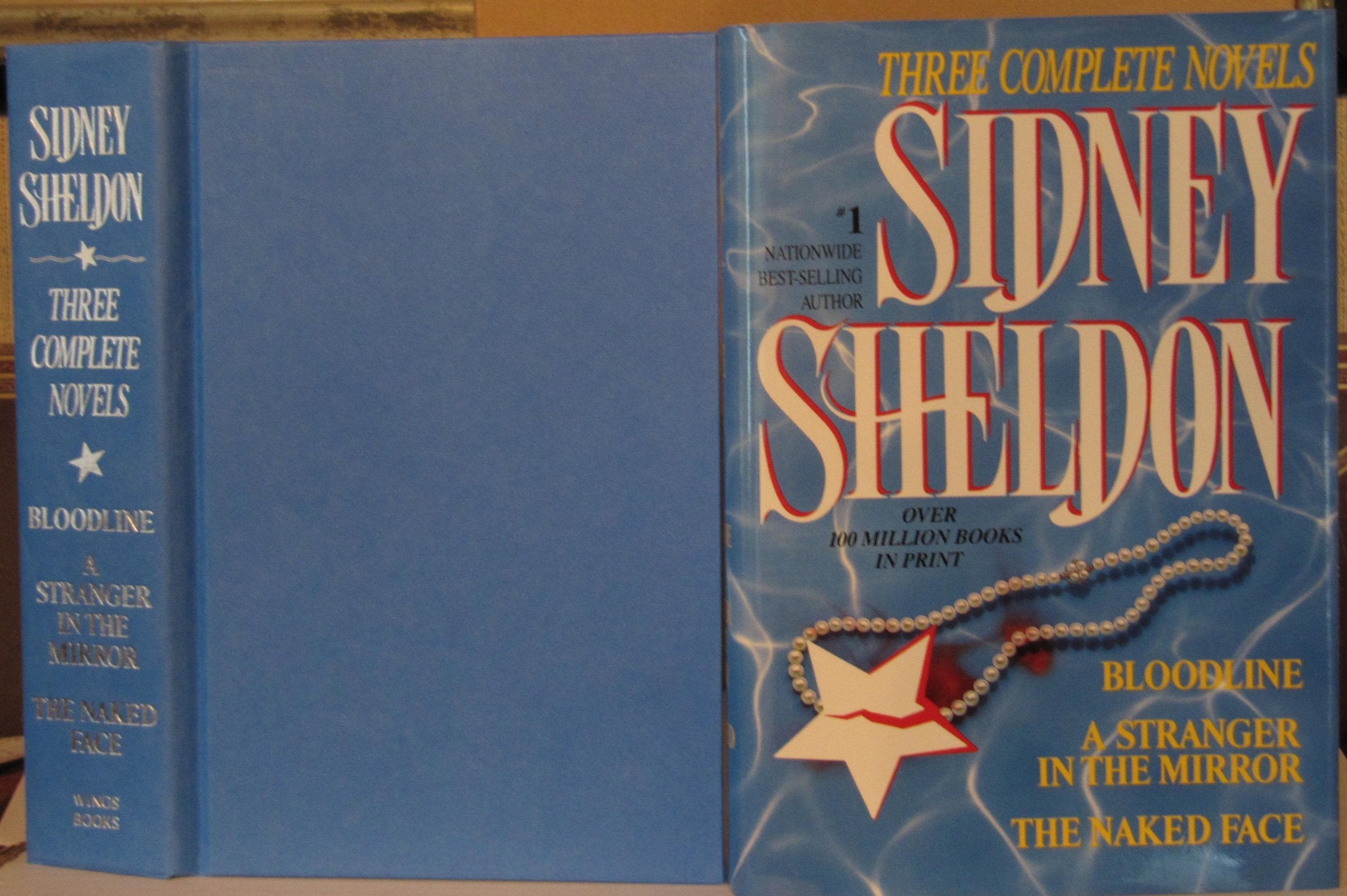 Sidney Sheldon: Three Complete Novels : Bloodline; A Stranger in the Mirror; The Naked Face used book depot