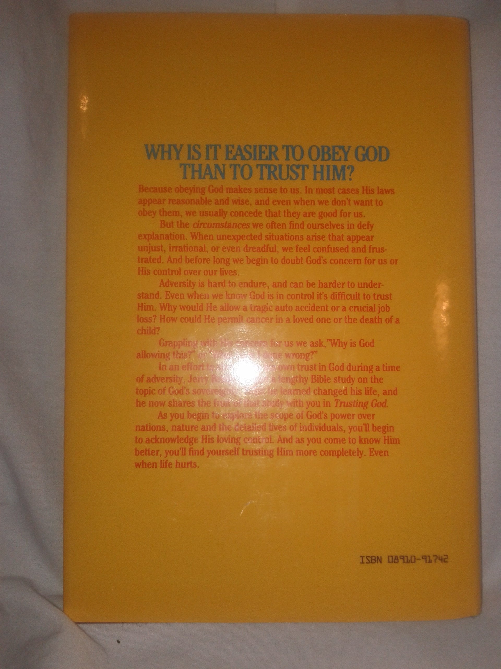 Trusting God used book depot