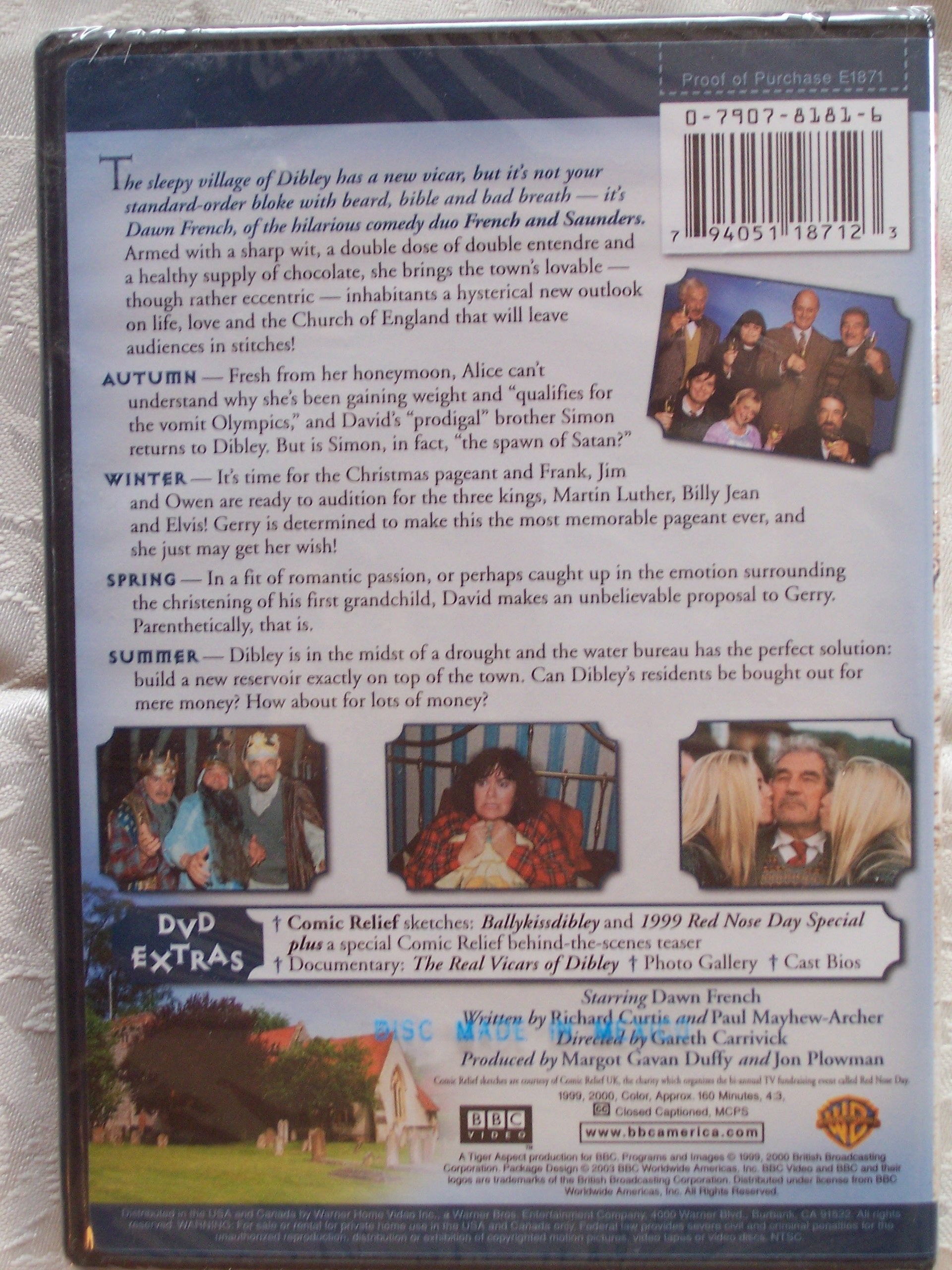 The Vicar of Dibley - The Complete Series 3 used book depot