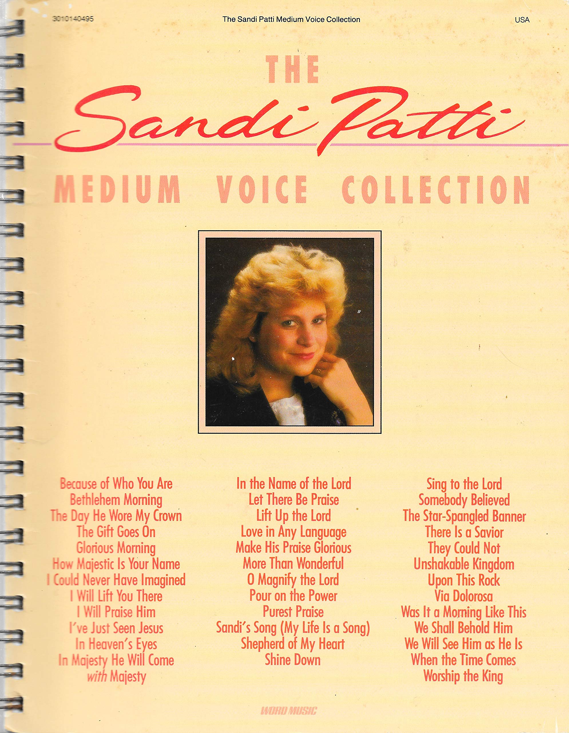 The Sandi Patti Medium Voice Collection used book depot