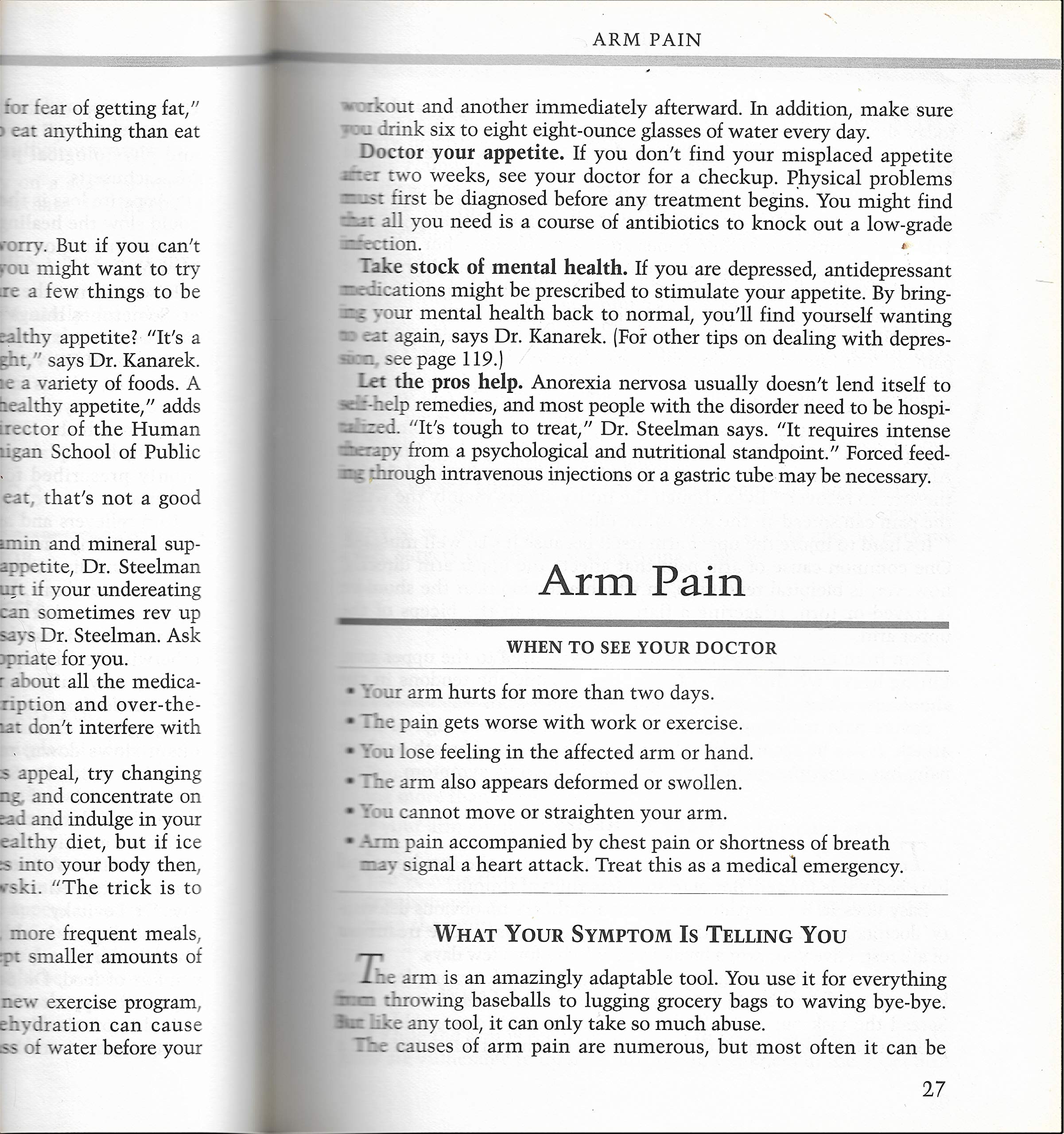 Symptoms: Their Causes & Cures : How to Understand and Treat 265 Health Concerns