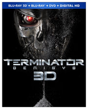 Terminator Genisys (Blu-ray 3D + Blu-ray + DVD + Digital HD) [3D Blu-ray] used book depot