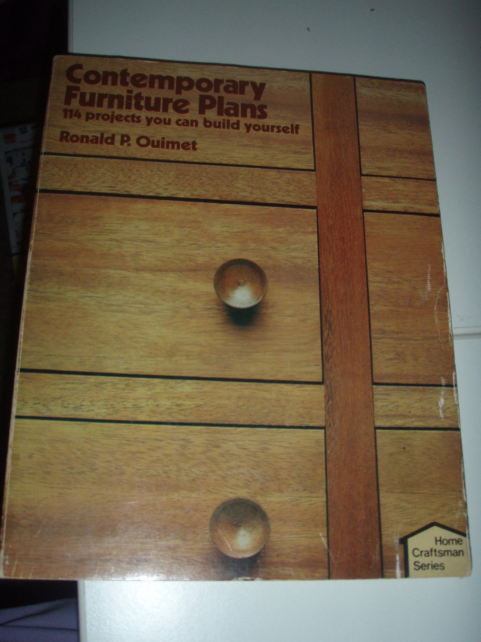 Contemporary furniture plans: 114 projects you can build yourself (Home craftsman series) used book depot