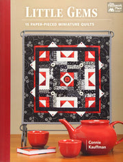 Little Gems: 15 Paper-Pieced Miniature Quilts used book depot
