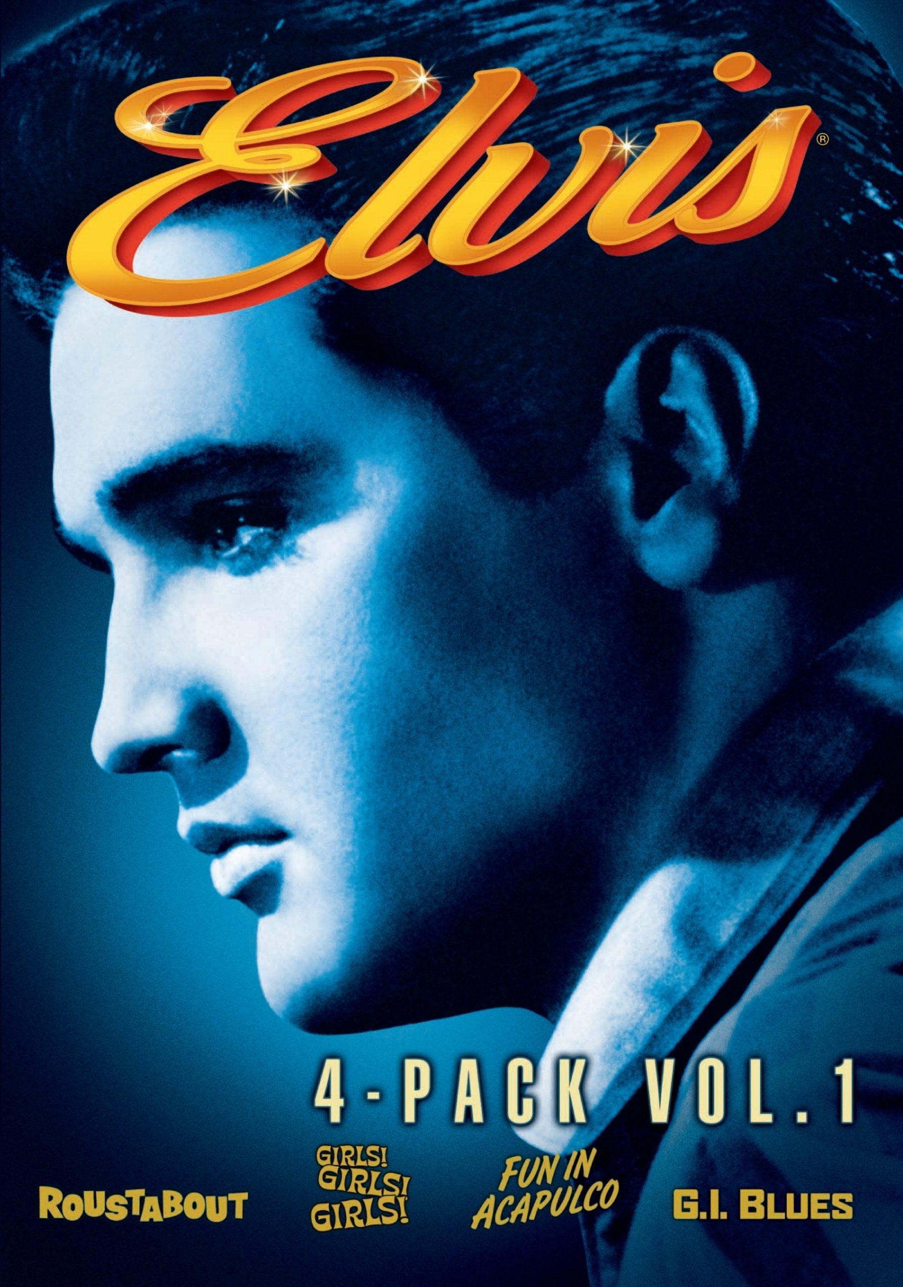 Elvis Collection: Volume One (Roustabout / Girls Girls Girls / Fun In Acapulco / G.I. Blues) used book depot