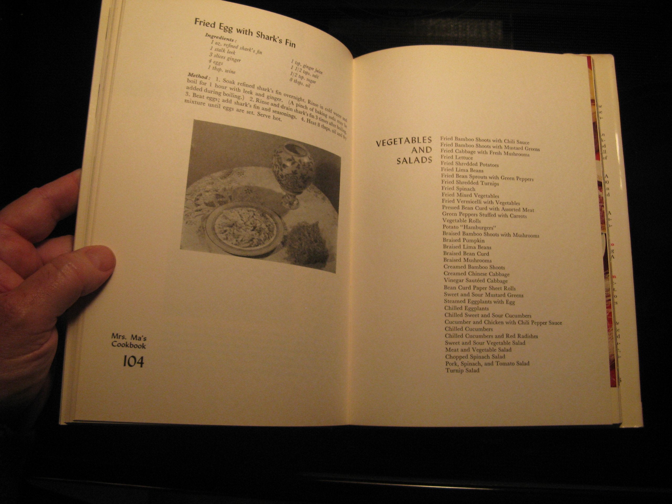 Mrs. Ma's Chinese Cookbook