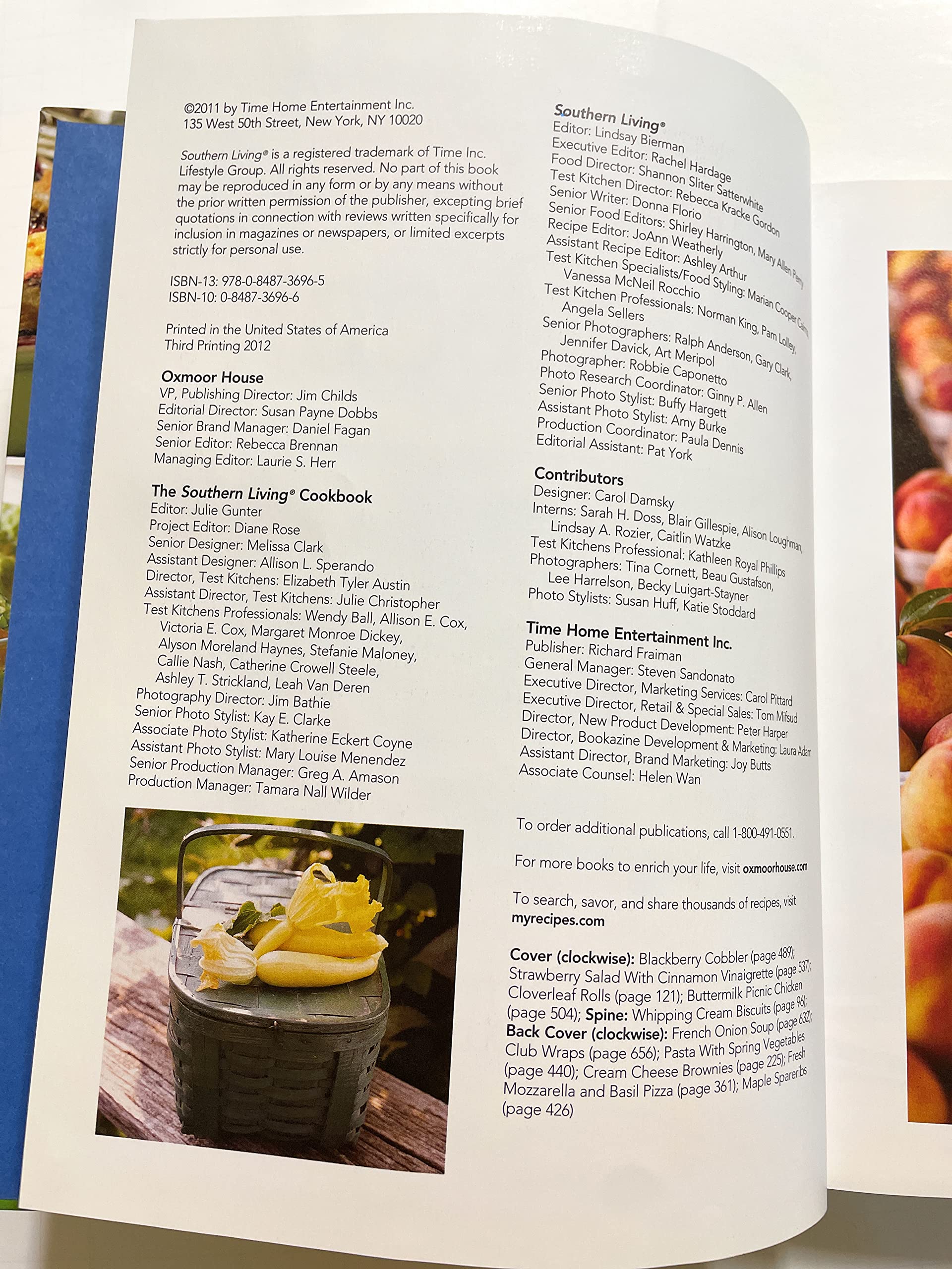 The Southern Living Cookbook: 1,250 Recipes for Everyday Cooking used book depot