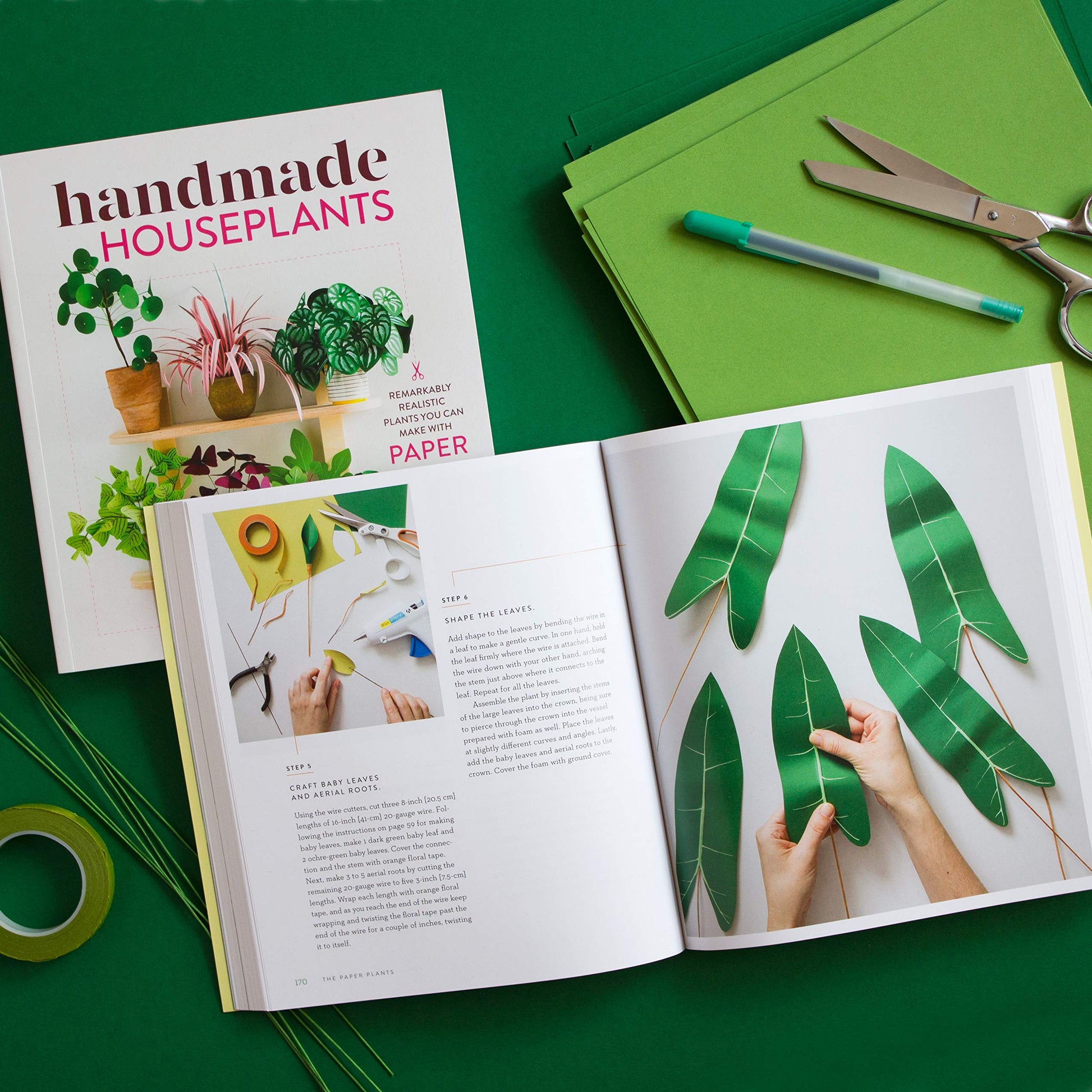 Handmade Houseplants: Remarkably Realistic Plants You Can Make with Paper used book depot