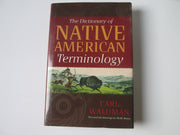 The Dictionary of Native American Terminology used book depot