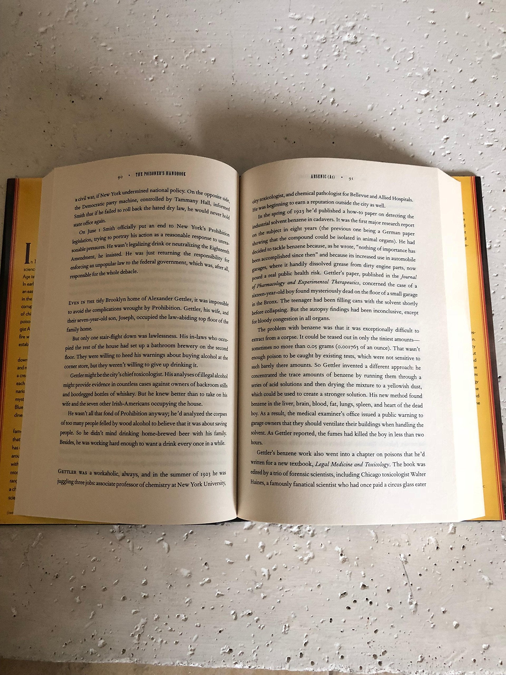 The Poisoner's Handbook: Murder and the Birth of Forensic Medicine in Jazz Age New York used book depot