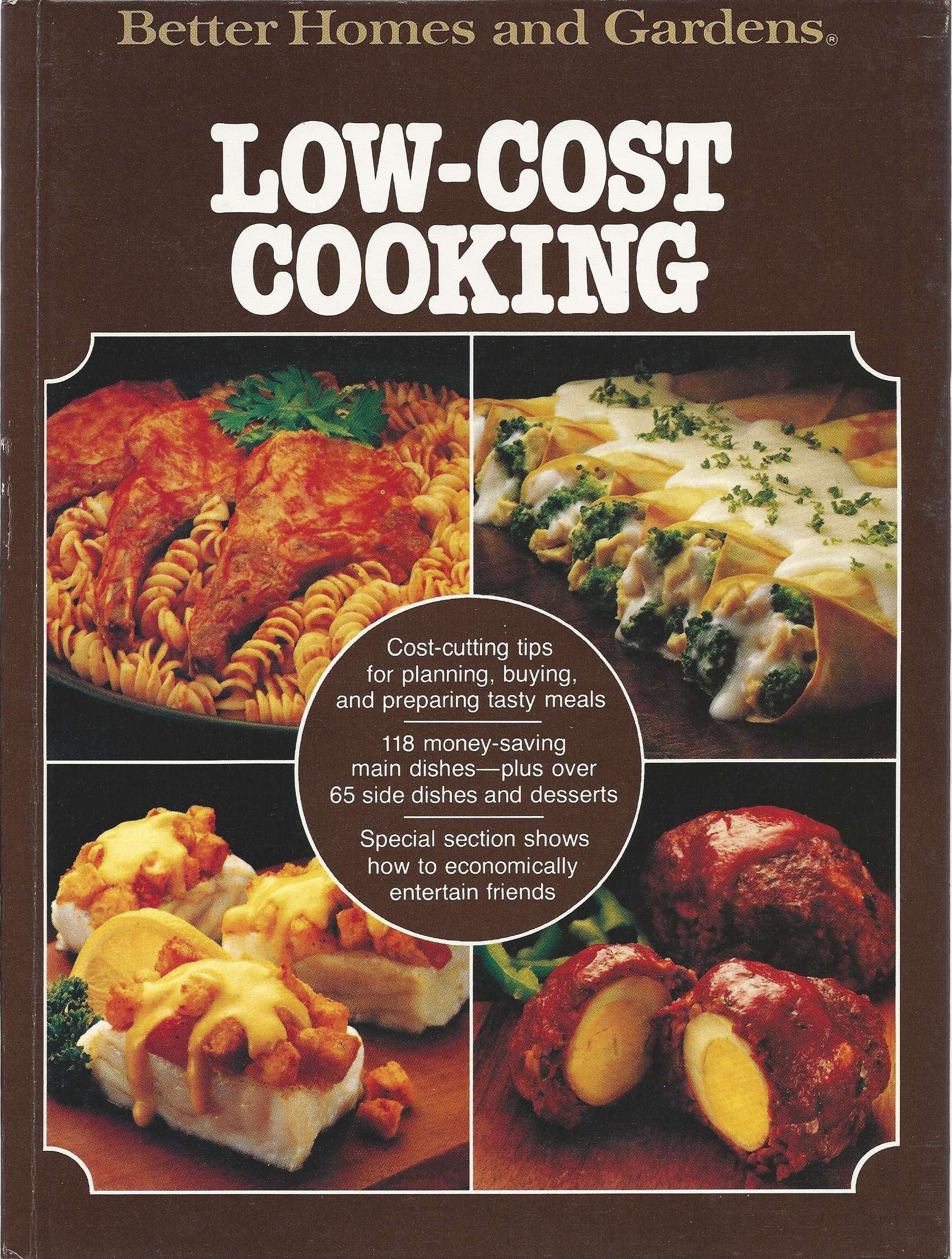 Better Homes and Gardens Low-Cost Cooking used book depot